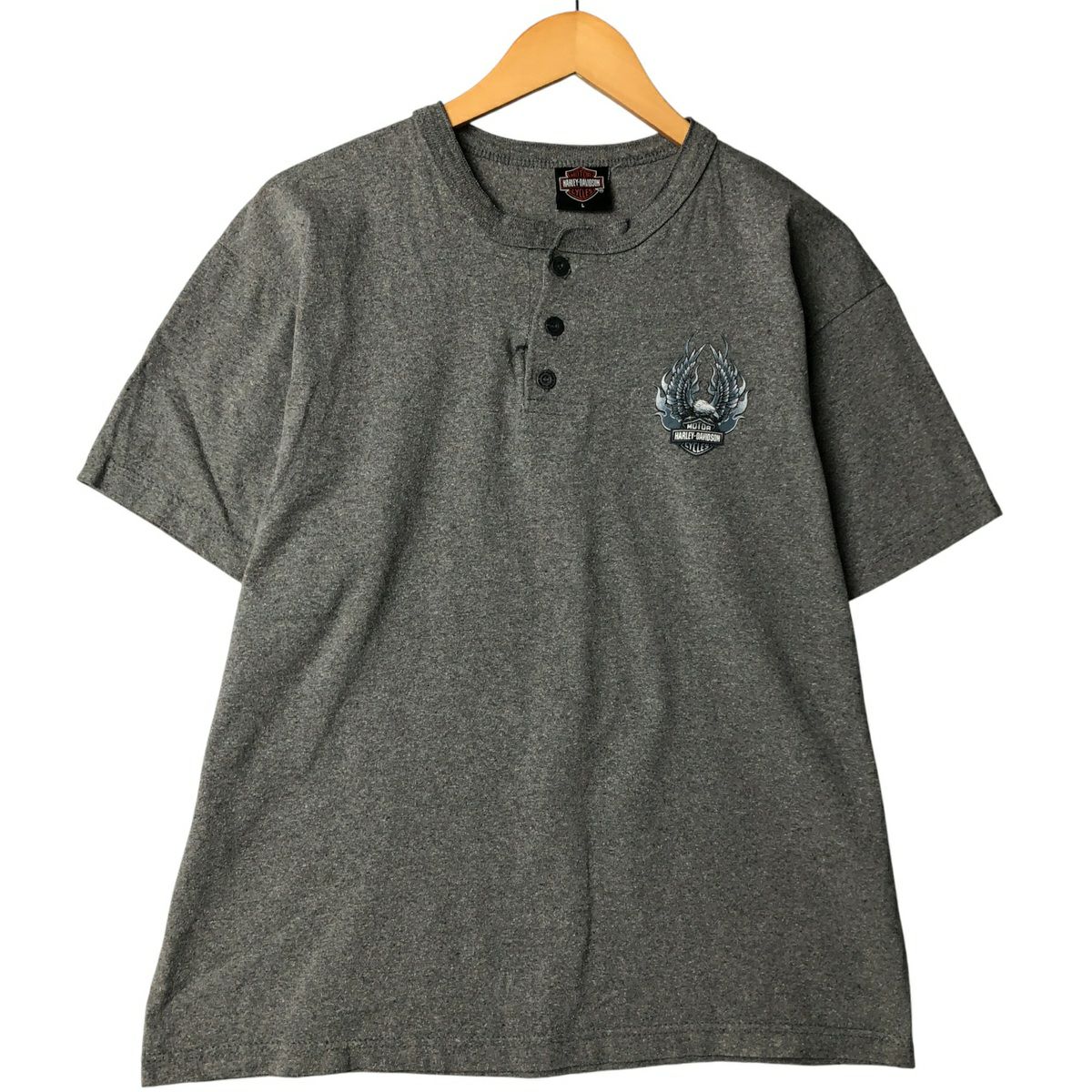 00s Harley-Davidson イーグル Tシャツ XL ハーレー 古着 00年代 ハーレーダビッドソン Harley-Davidson 鷲柄 イーグル柄