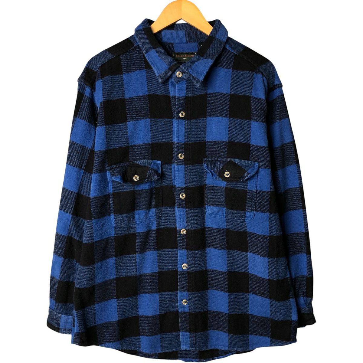 古着 フィールドアンドストリーム FIELD&STREAM 長袖 ヘビーネル