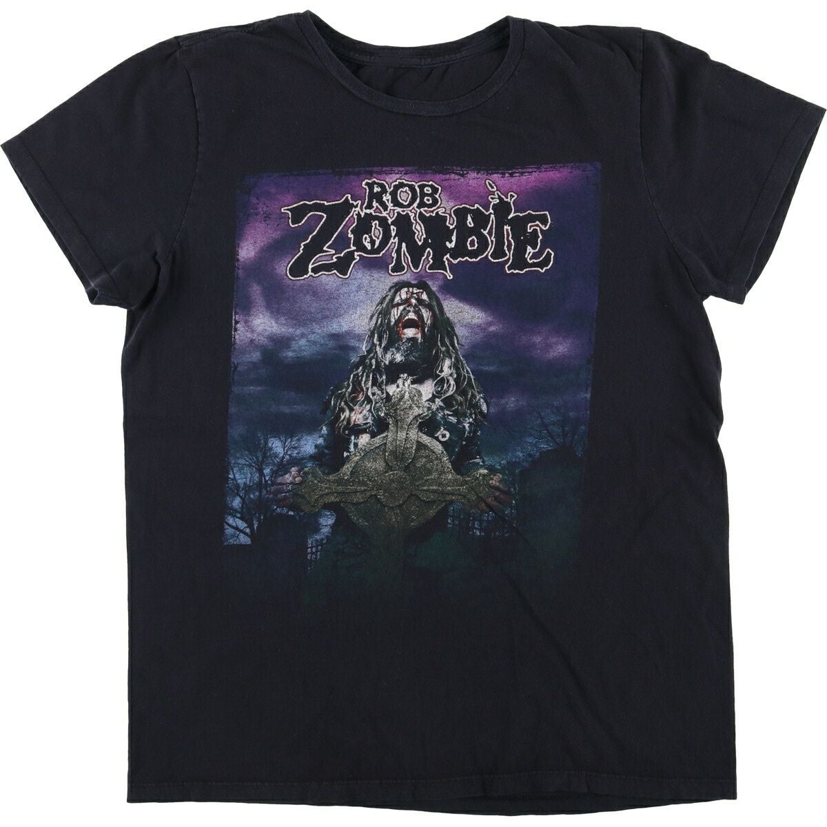 古着 トルテックス TURTEX ROB ZOMBIE ロブゾンビ バンドTシャツ バンT