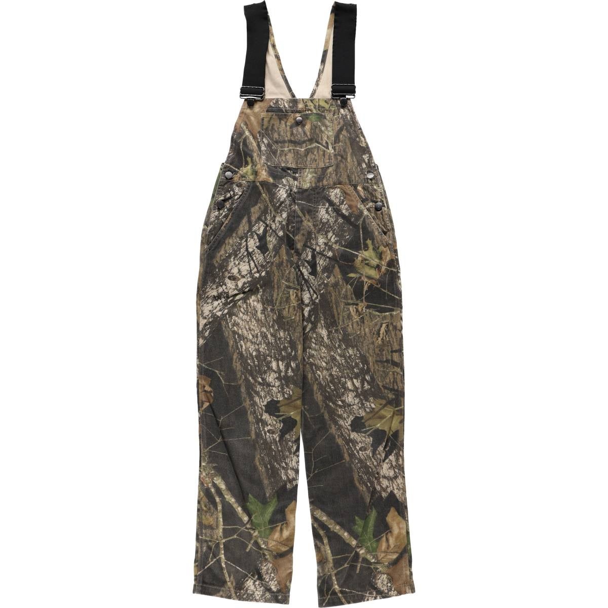 古着 MOSSY OAK FieldStaff 迷彩柄 リアルツリーカモ オーバーオール