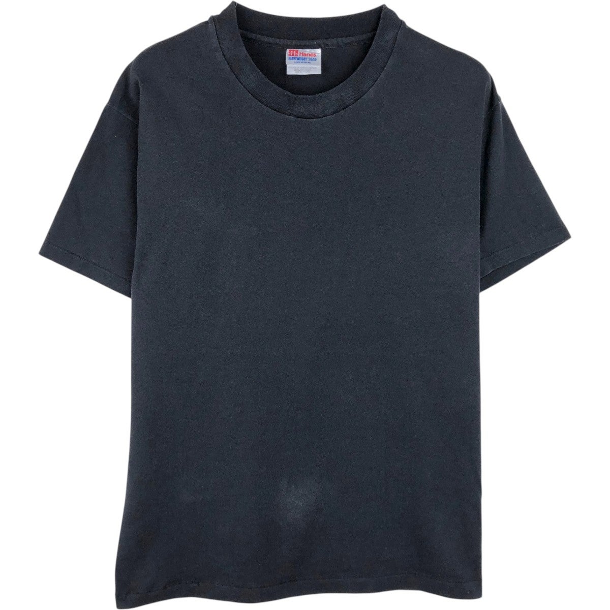 古着 90年代 ヘインズ Hanes HEAVYWEIGHT 50/50 無地Tシャツ メンズM