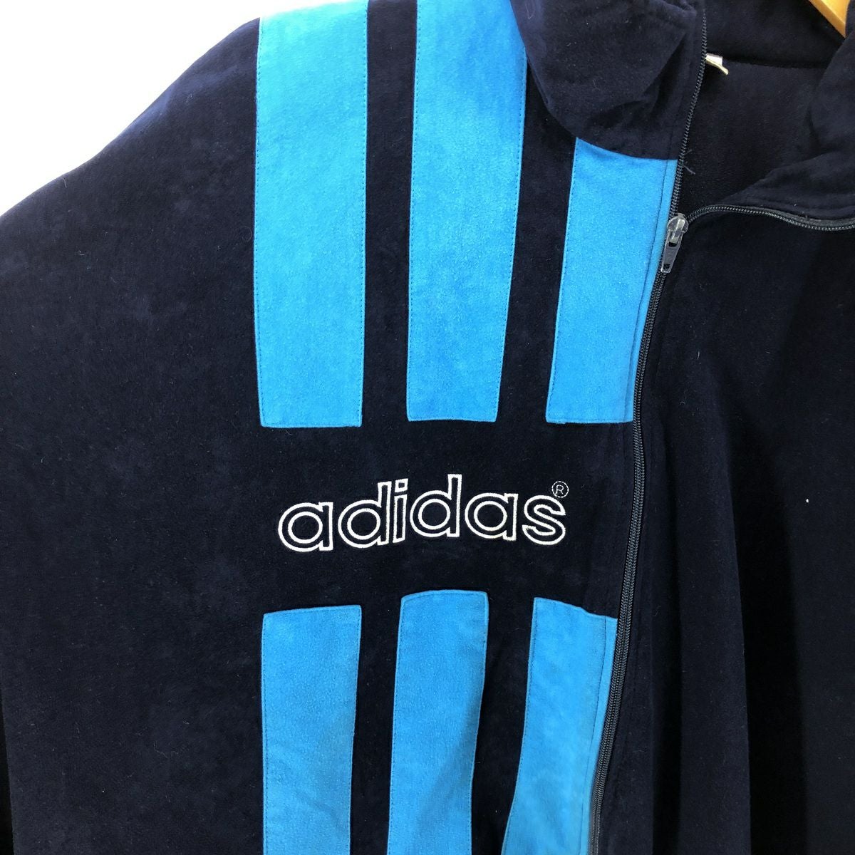 古着 80年代 アディダス adidas ベロアジャージ トラックジャケット