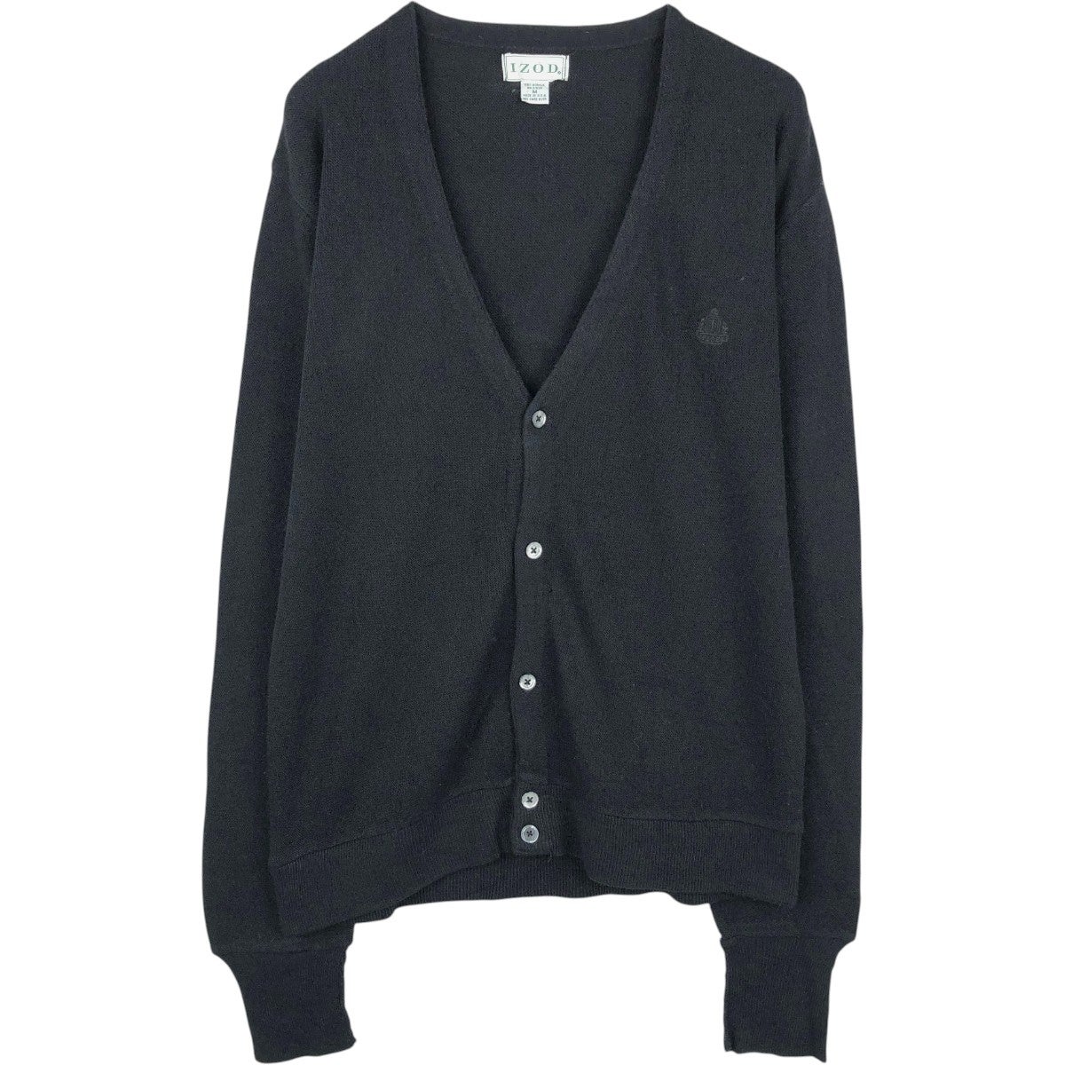 古着 IZOD アクリルニットカーディガン USA製 メンズL相当 /eaa677434