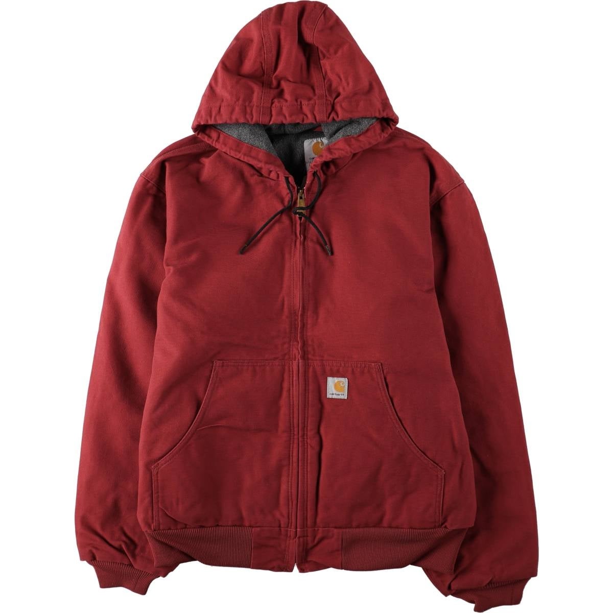 古着 カーハート Carhartt アクティブジャケット ダックフルジップ