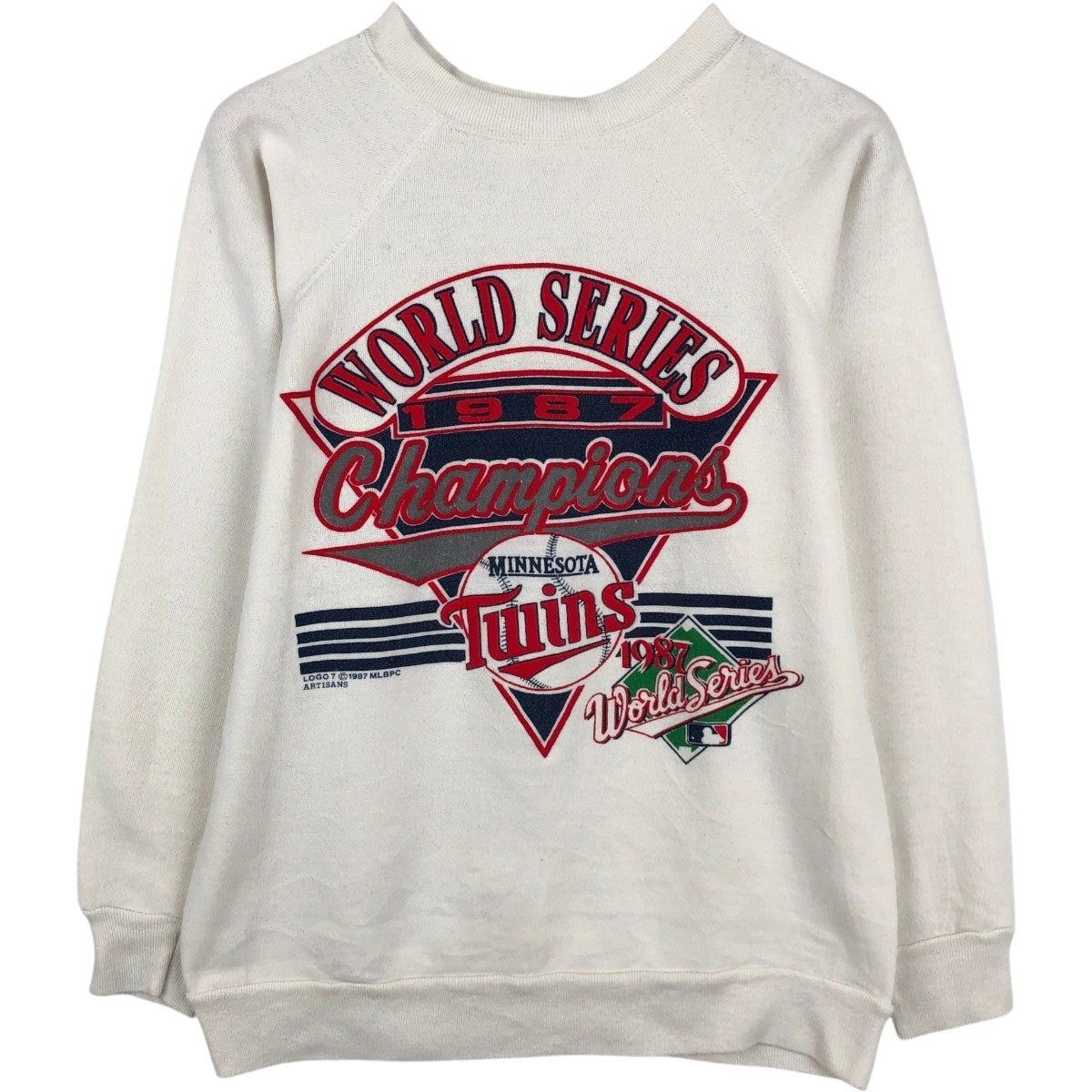 古着 80年代 タルテックス TULTEX MLB MINNESOTA TWINS ミネソタ