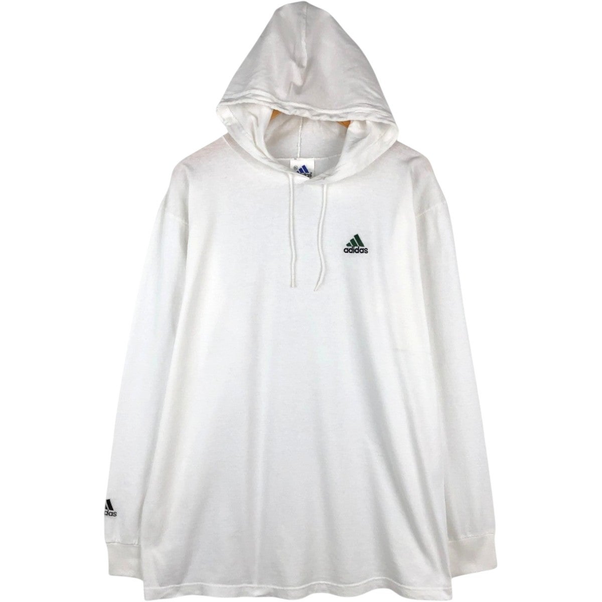 古着 80年代 アディダス adidas ロングTシャツ ロンT USA製 メンズM