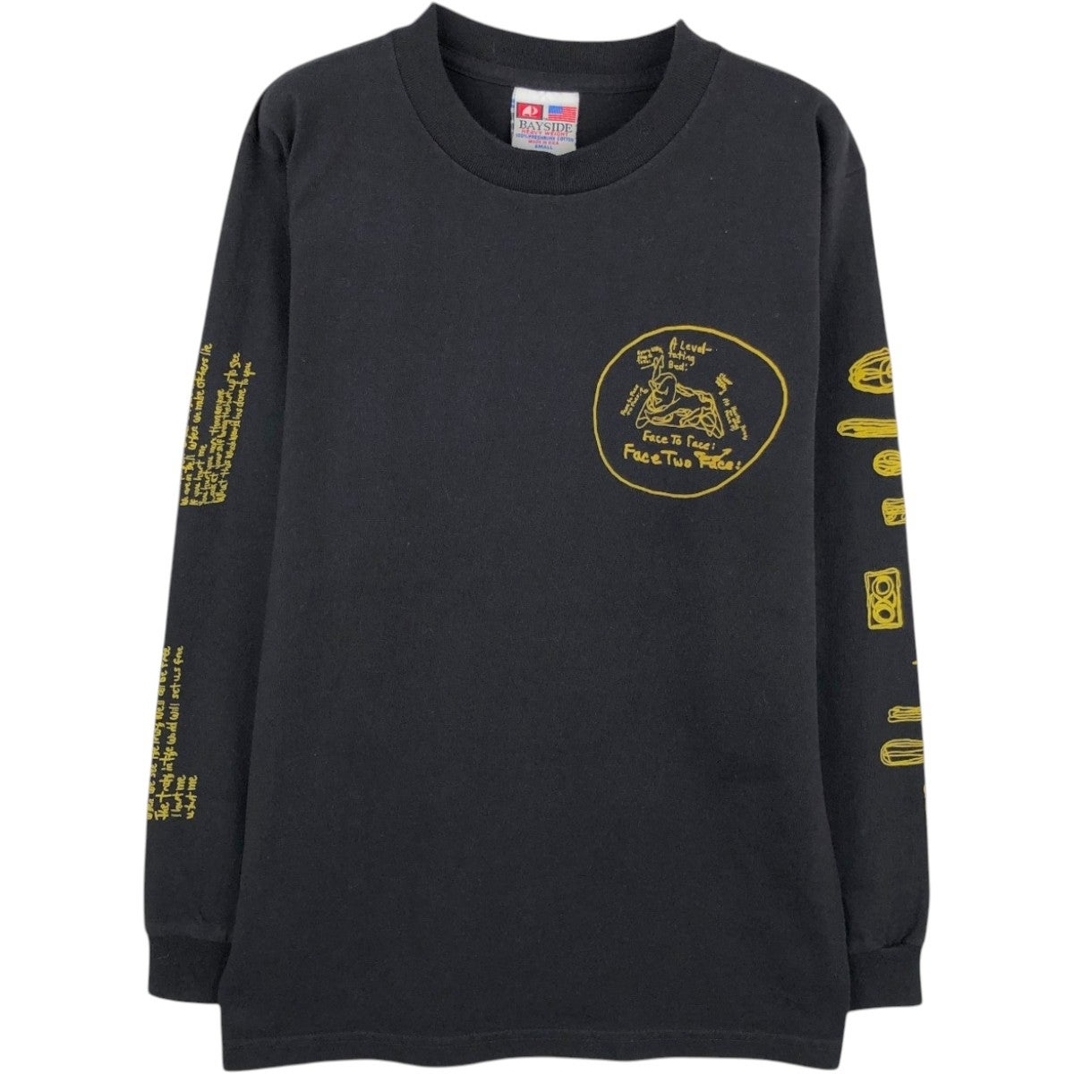 古着 クロムハーツ Chrome Hearts プリント ロングTシャツ ロンT USA製