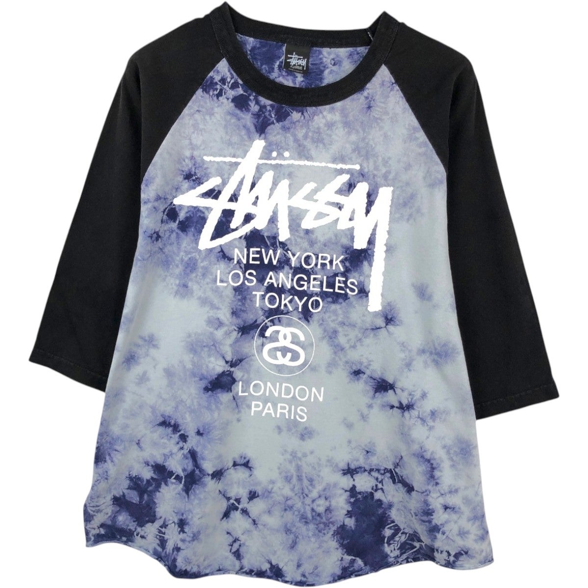 古着 ステューシー STUSSY 七分袖 ラグランTシャツ メンズXL相当