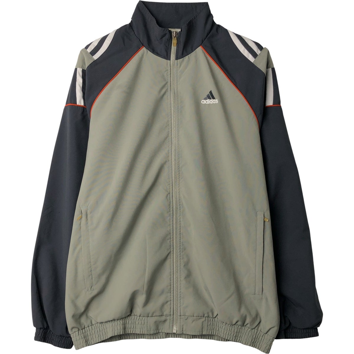 古着 00年代 アディダス adidas ウインドブレーカー メンズXXL相当