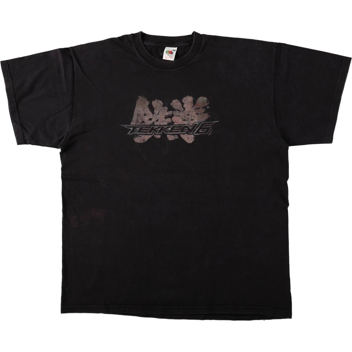 古着 フルーツオブザルーム FRUIT OF THE LOOM 鉄拳6 プリントTシャツ
