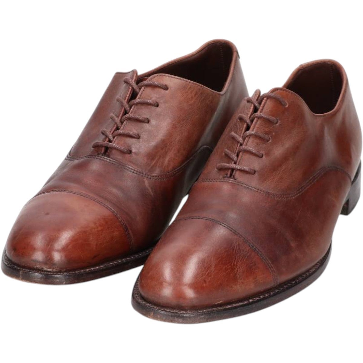 古着 ローク Loake フルブローグ ウイングチップシューズ 英国製 8