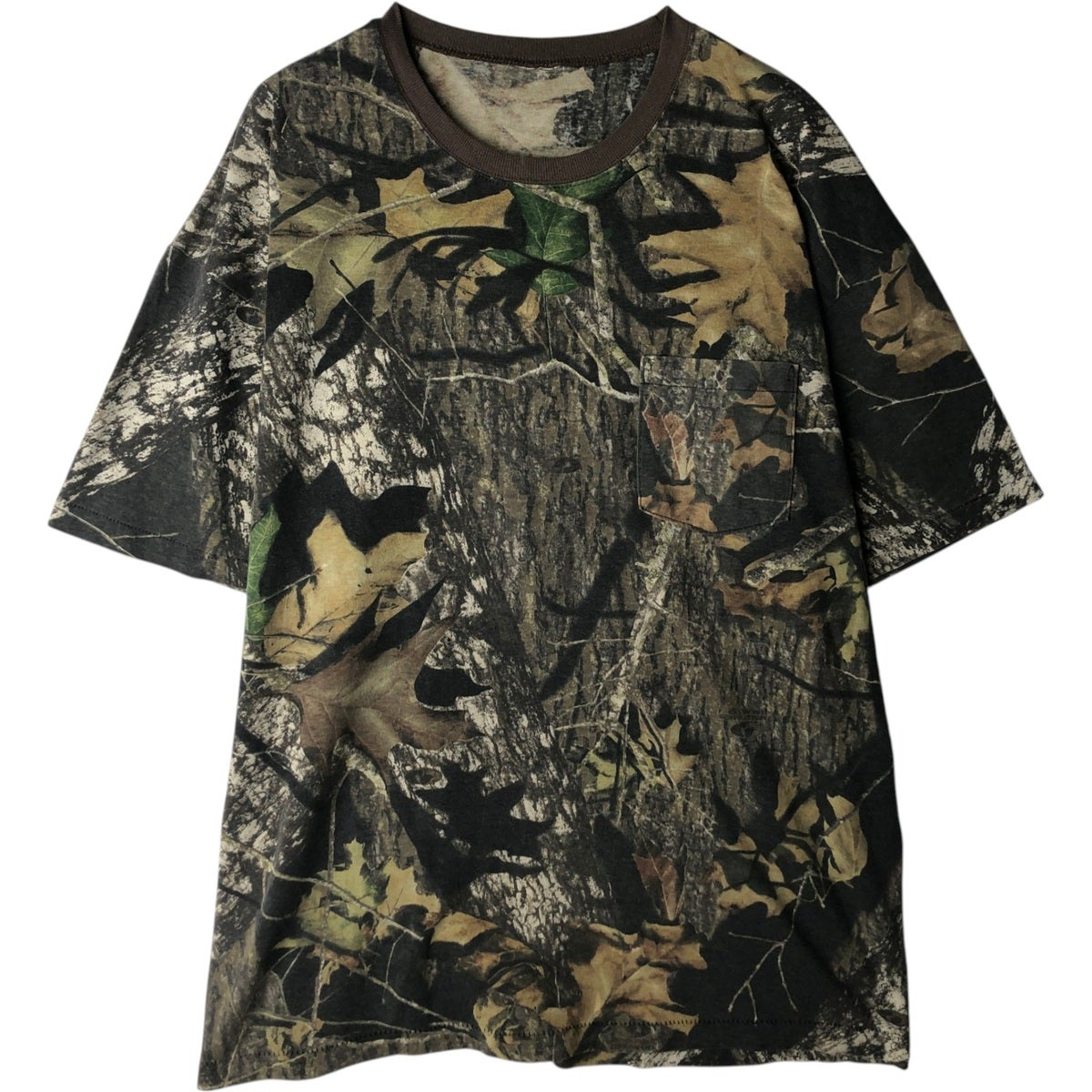古着 魚柄 プリントTシャツ メンズXL相当 /eaa636219 【中古