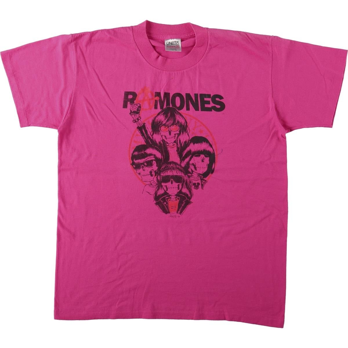 古着 90年代 RAMONES ラモーンズ バンドTシャツ バンT USA製 メンズL