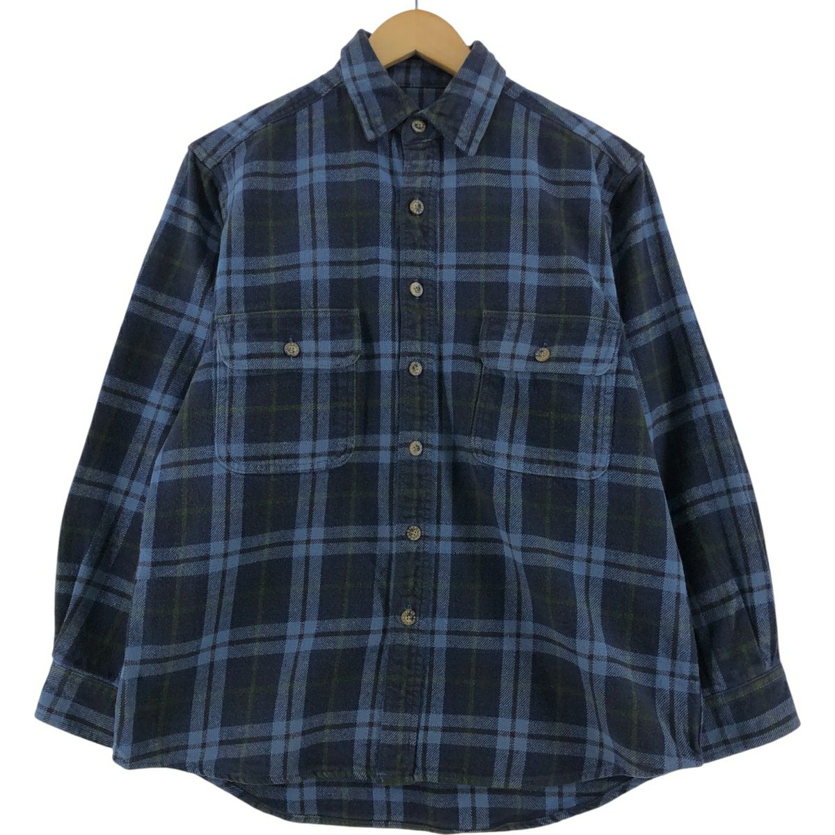 古着 ペンドルトン PENDLETON MASON オンブレチェック 長袖 フランネル
