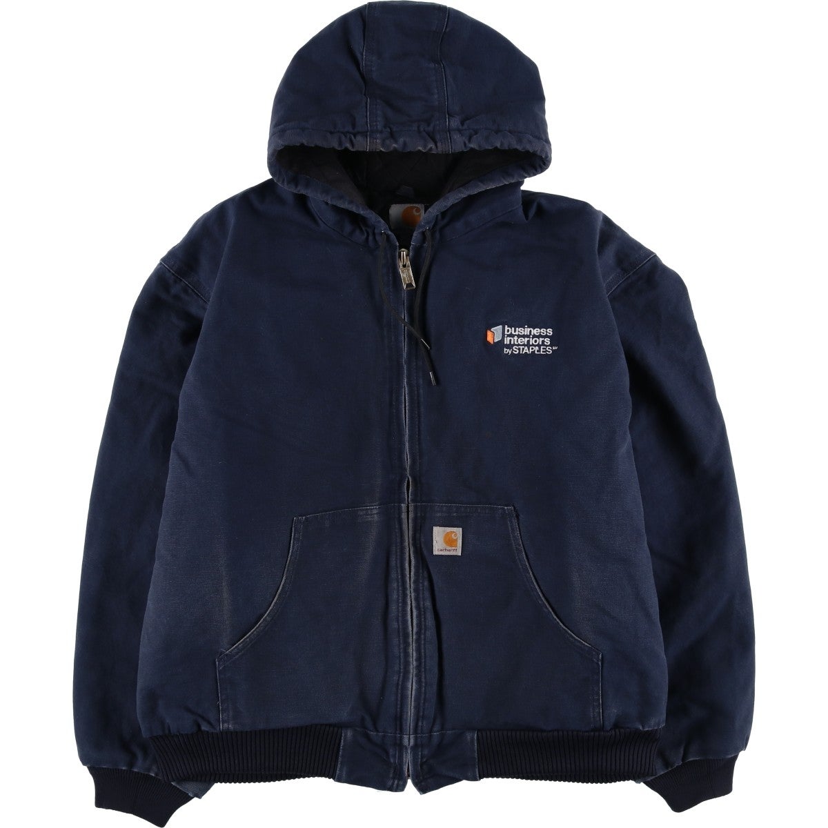 古着 カーハート Carhartt アクティブジャケット 中綿入り ダック
