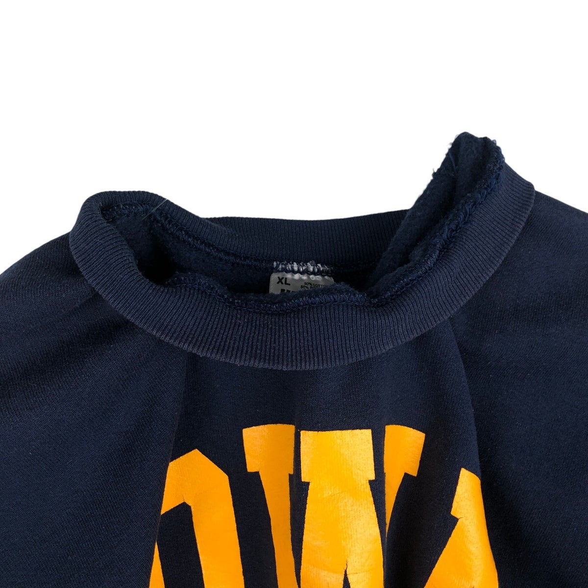古着 フルーツオブザルーム FRUIT OF THE LOOM IOWA アイオワ大学 HEAVY 3連プリントカレッジスウェットシャツ トレーナー USA製 メンズXL相当/eaa625667 古着 フルーツオブザルーム FRUIT OF THE LOOM IOWA アイオワ大学