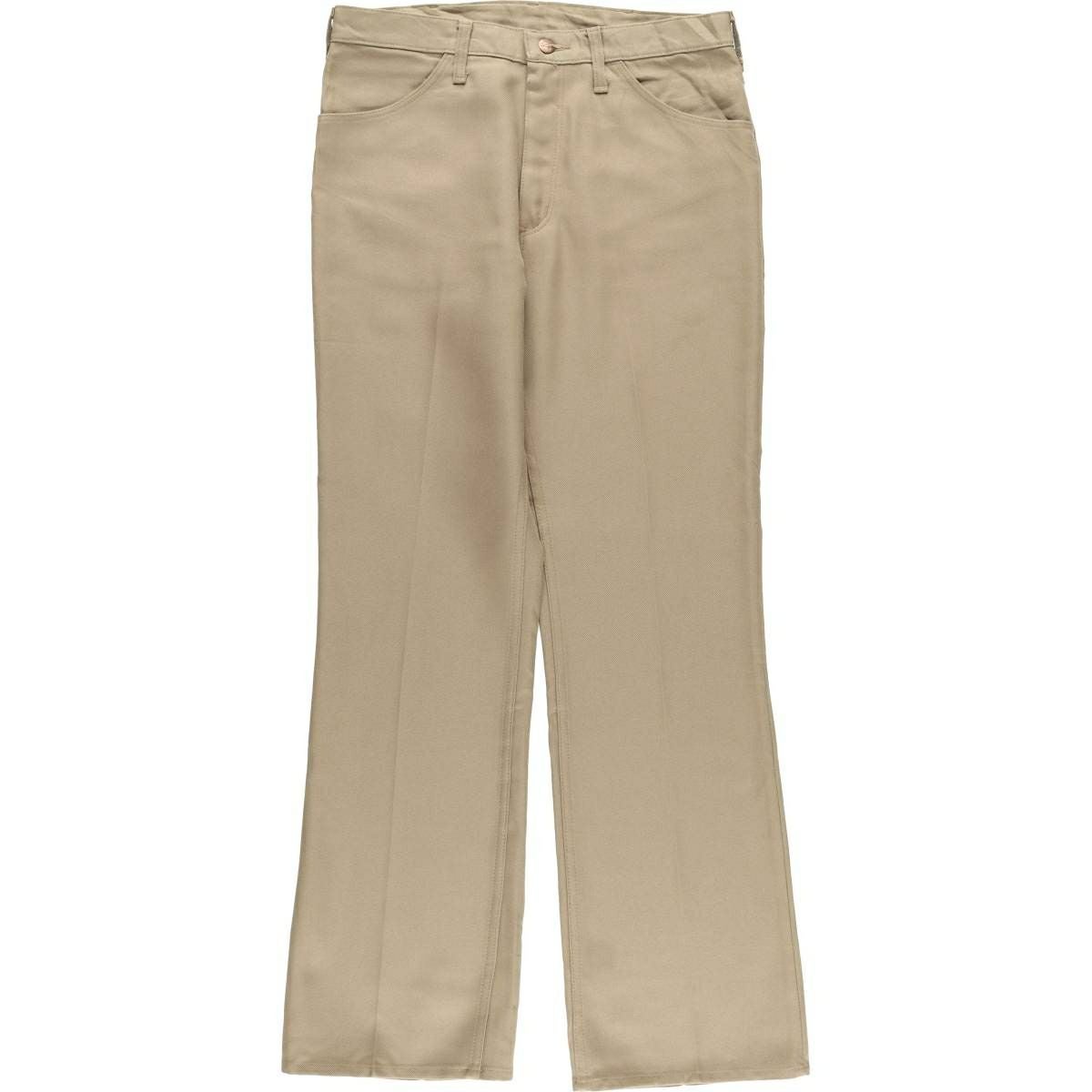 古着 ラングラー Wrangler ランチャードレスジーンズ スラックスパンツ