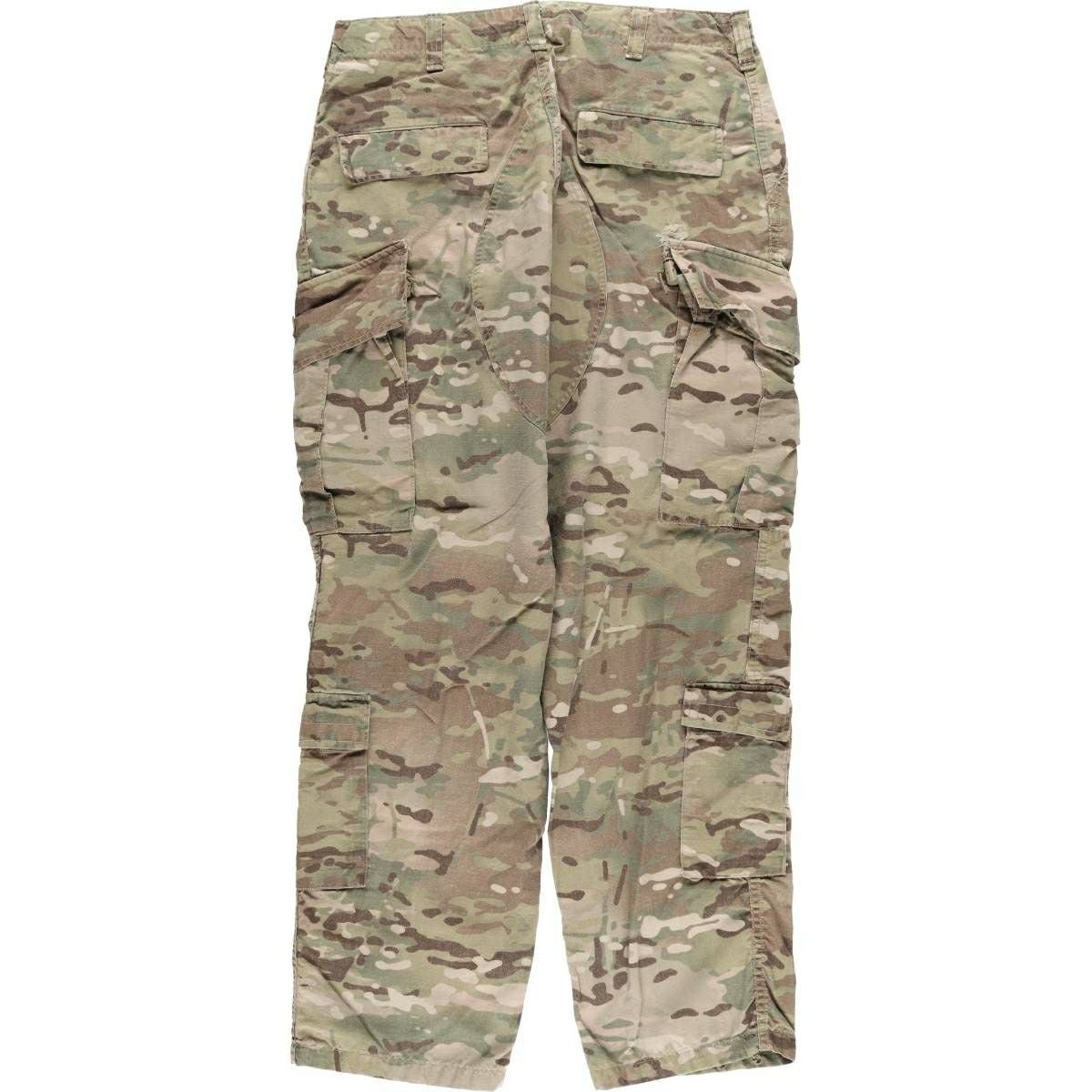 USA製/米軍実品 マルチカム/FR ACPパンツ/古着M-S/実寸W34L29 古着 米軍実品 迷彩柄 マルチカムカモ リップストップ ミリタリー