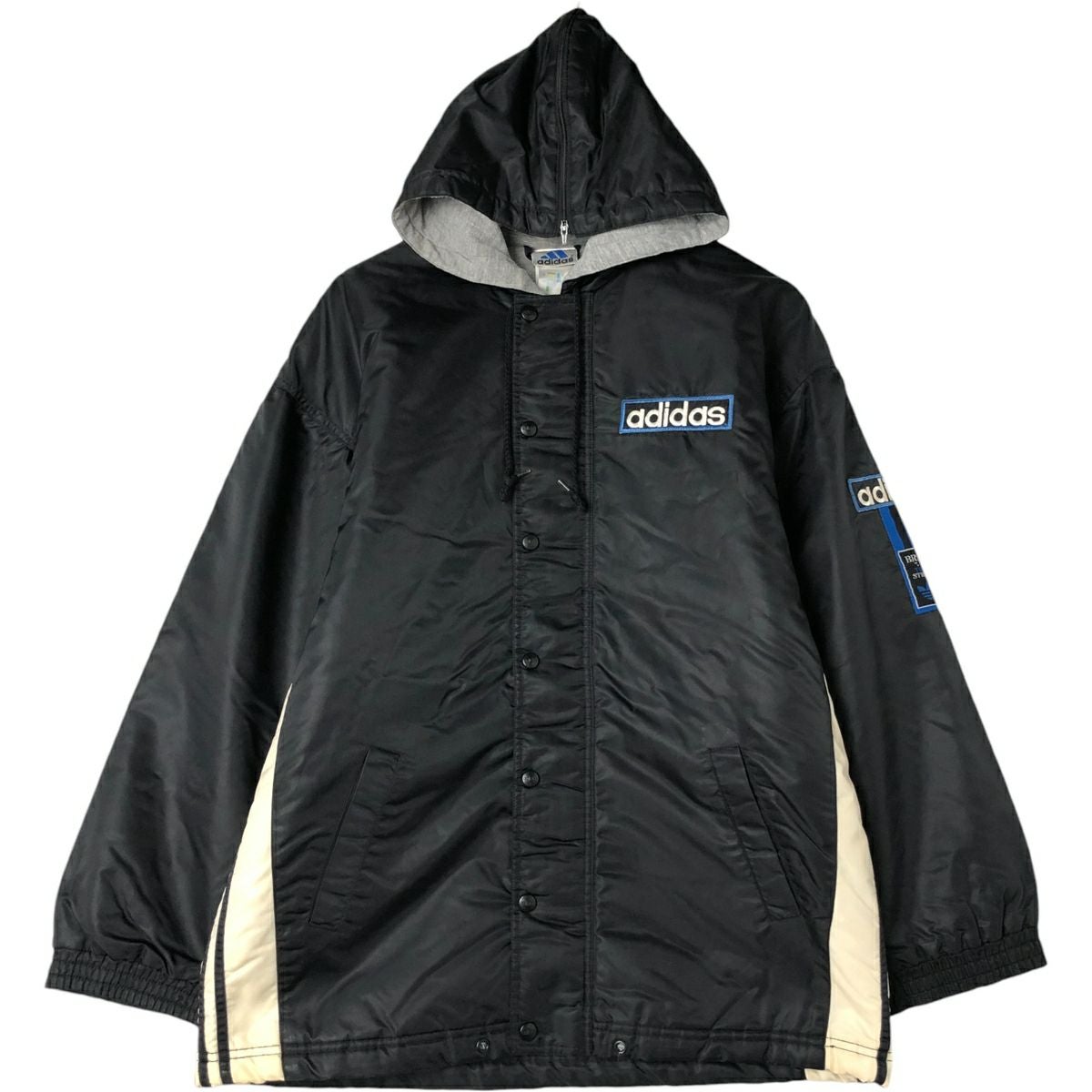 古着 90～00年代 アディダス adidas リバーシブル バックロゴ 中綿