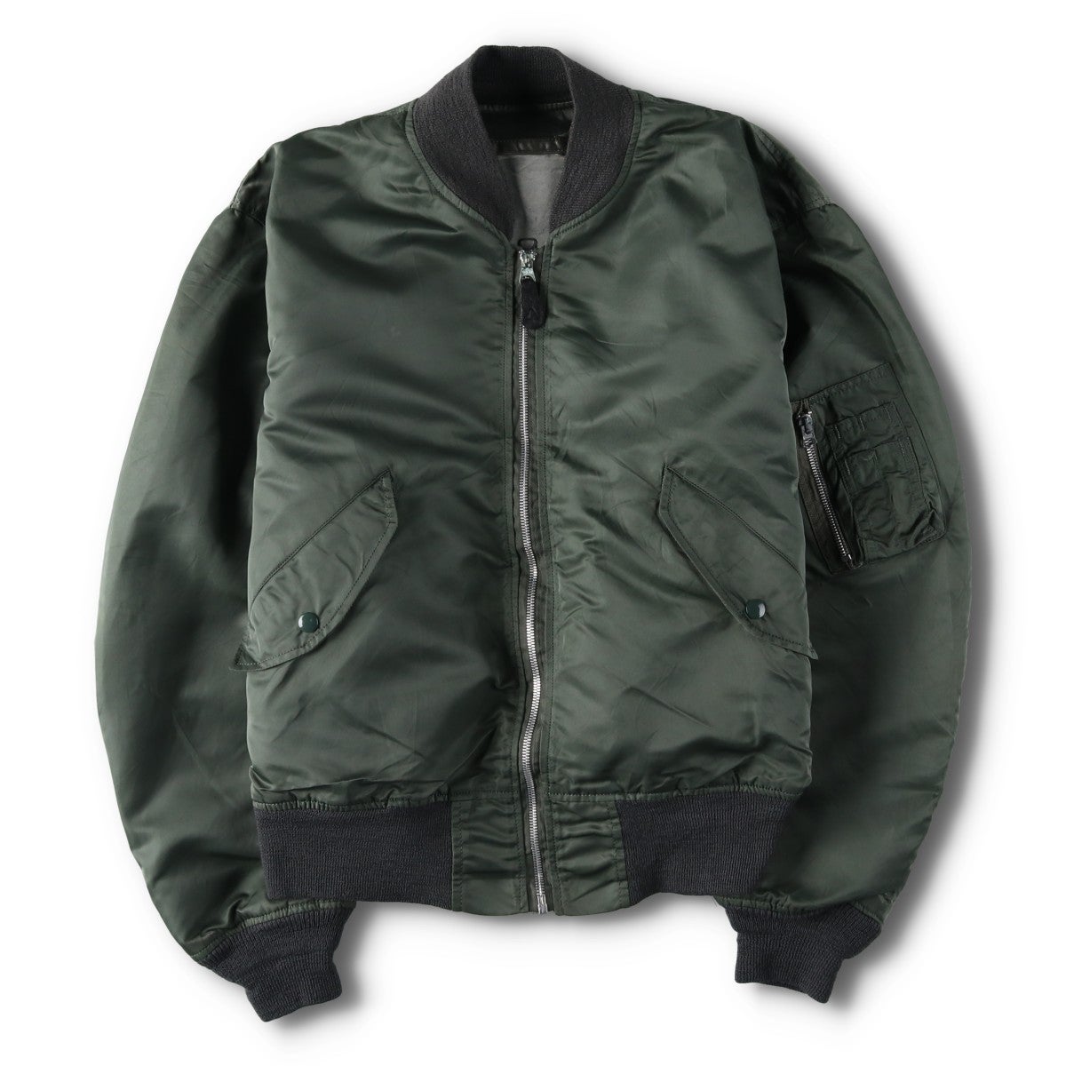 古着 90年代 米軍実品 アルファ ALPHA L-2B グランドクルー MIL-J