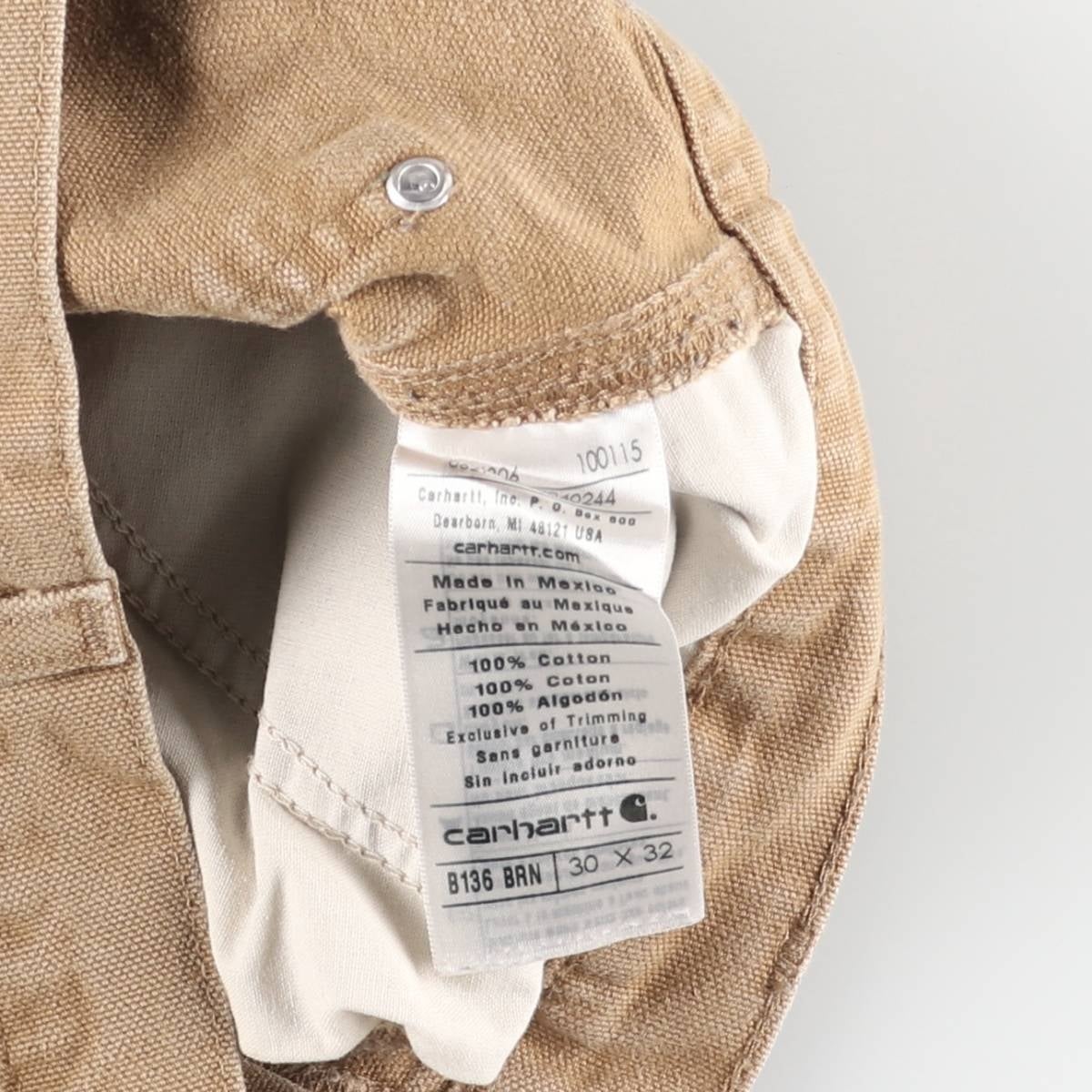 古着 カーハート Carhartt ダブルニー ダックペインターパンツ メンズ