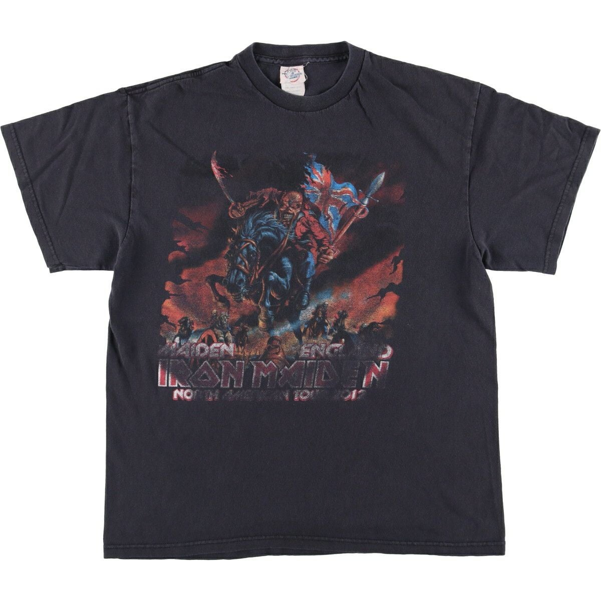 古着 グローバル global IRON MAIDEN アイアンメイデン バンドTシャツ