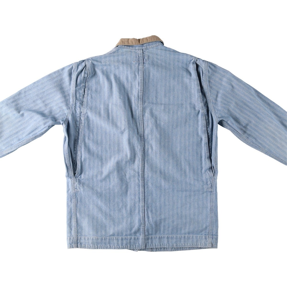 80s ラルフローレン ヘリンボーンデニムカバーオール USA製　Vintage 古着 80年代 ラルフローレン Ralph Lauren Polo Ralph Lauren