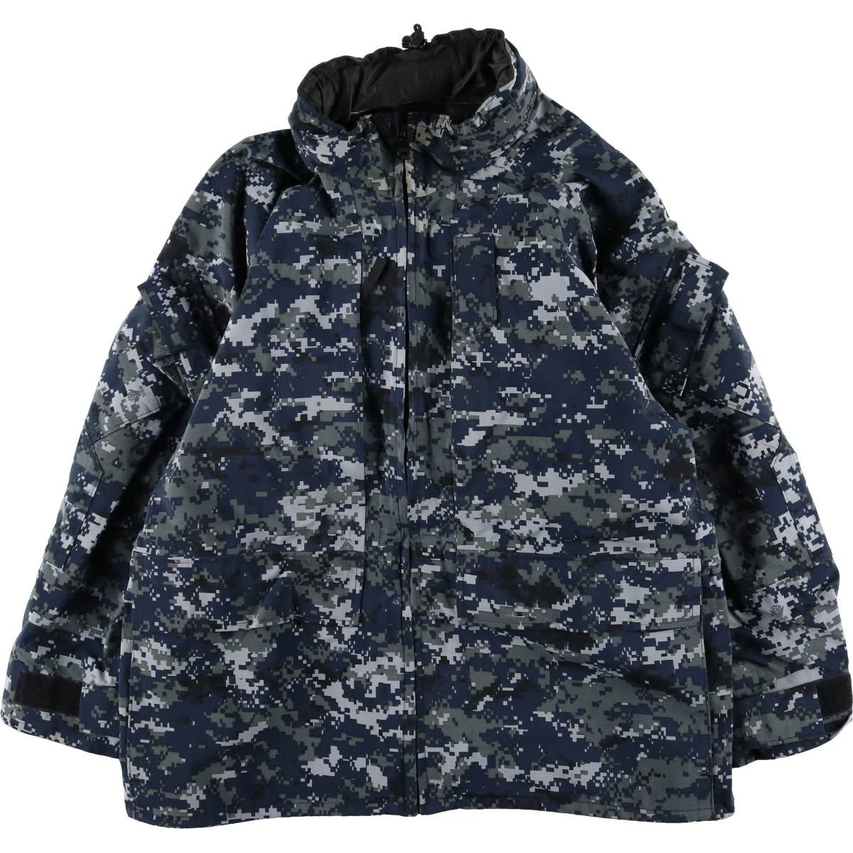 古着 米軍実品 迷彩柄 ミリタリー ゴアテックスパーカー MEDIUM-SHORT