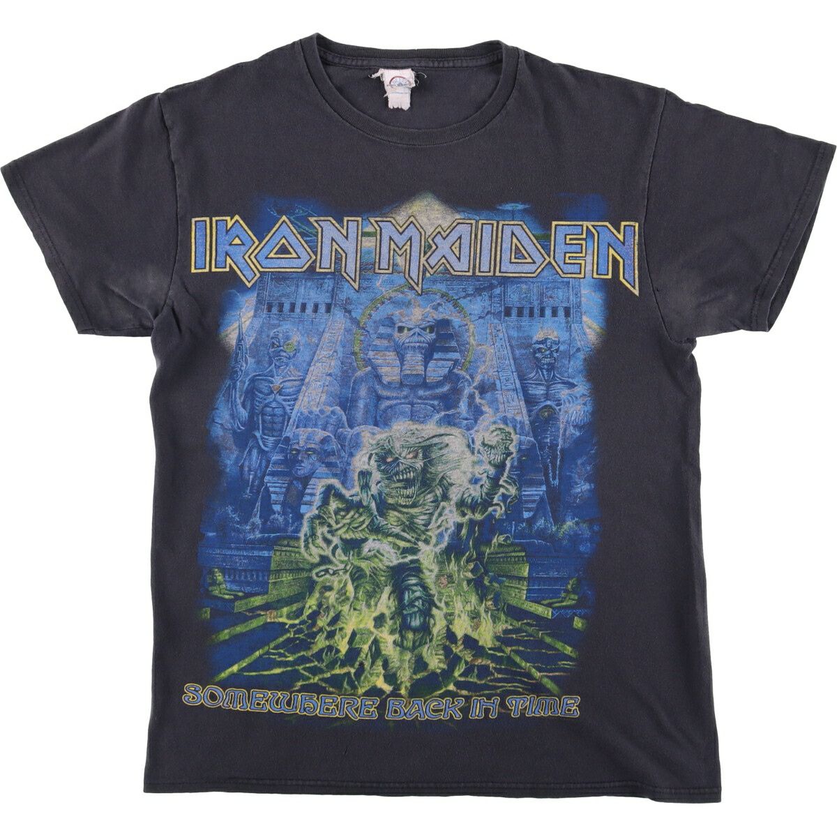 古着 グローバル global IRON MAIDEN アイアンメイデン バンドTシャツ