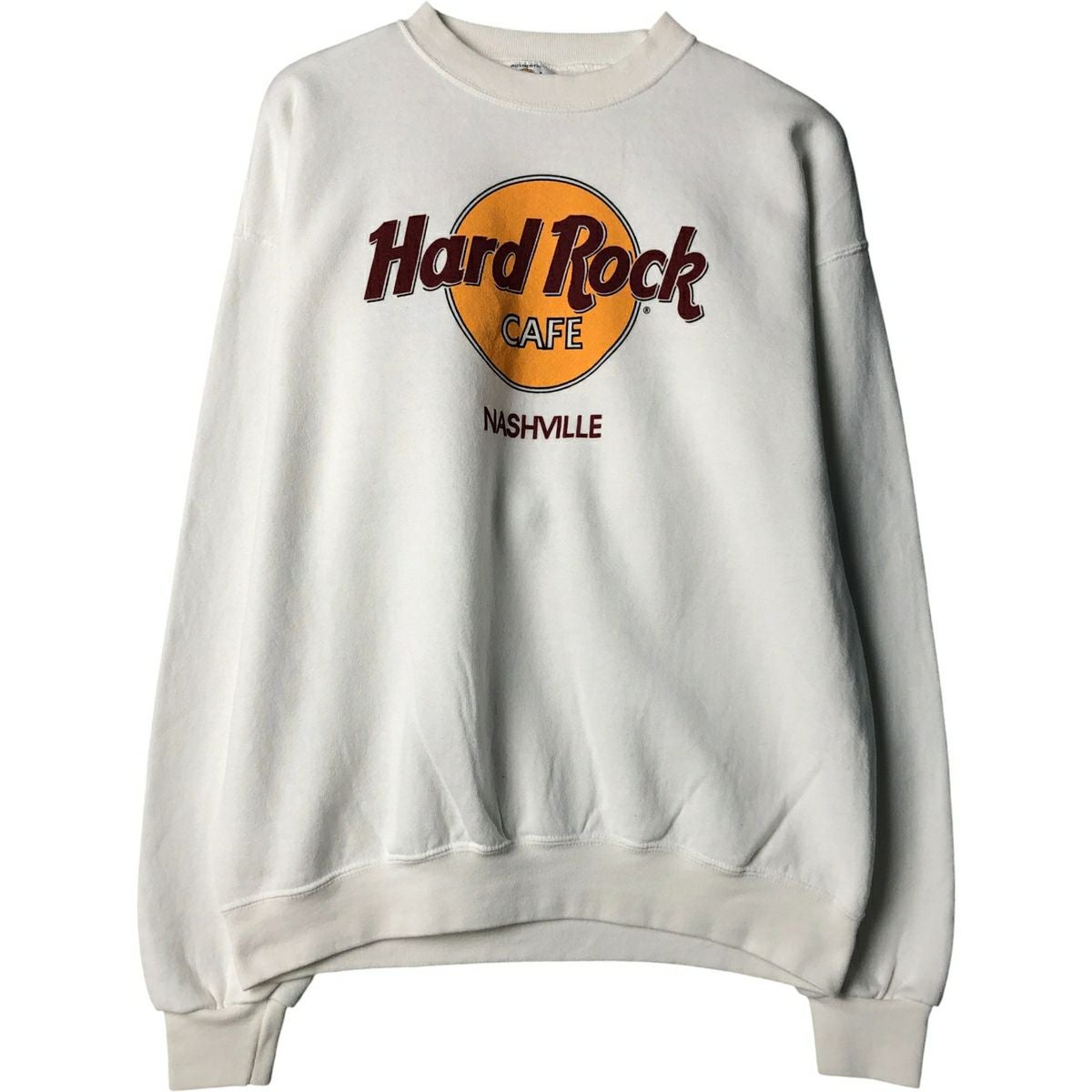 古着 Hard Rock Cafe ハードロックカフェ アドバタイジング スウェット