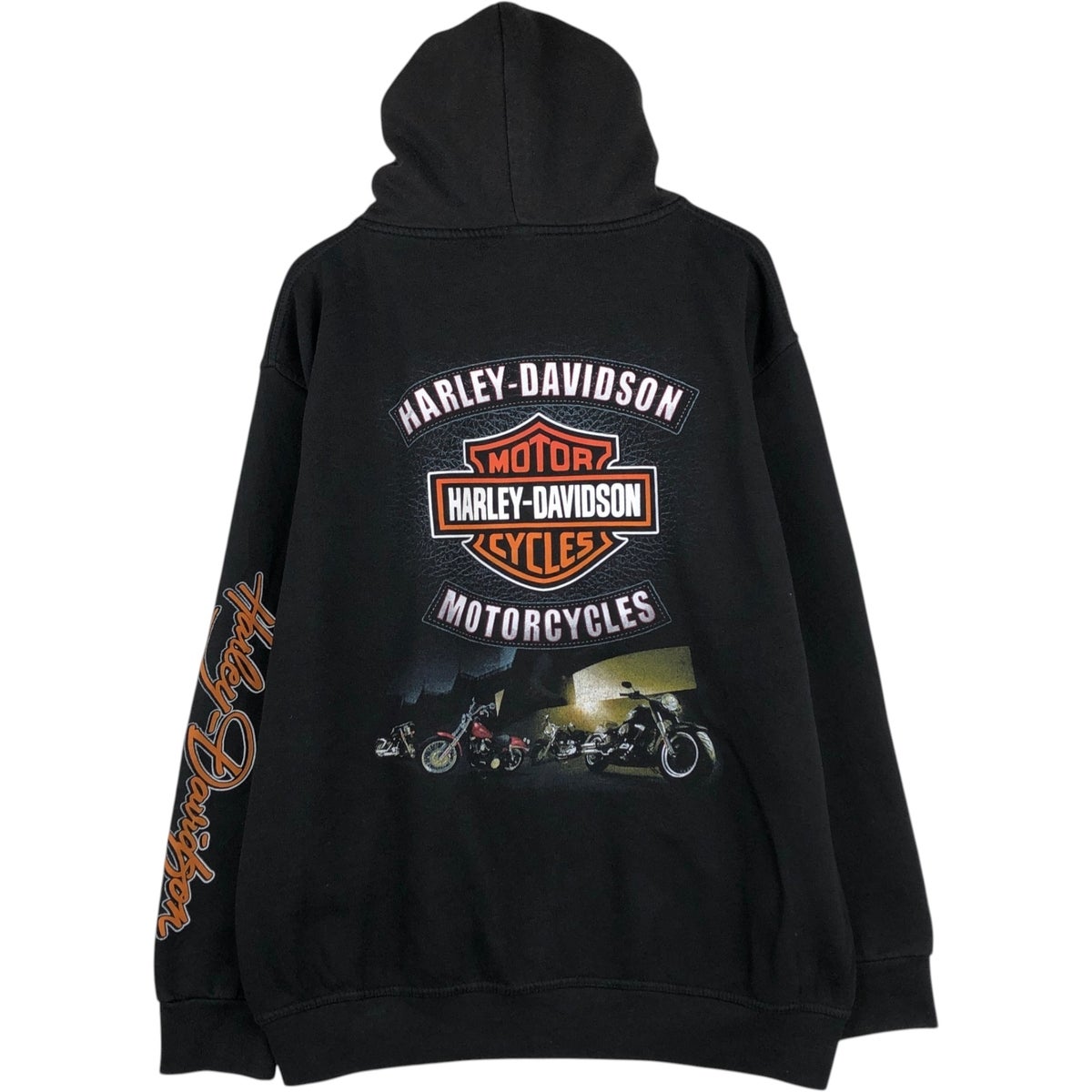 古着 ハーレーダビッドソン Harley-Davidson スウェットフルジップ