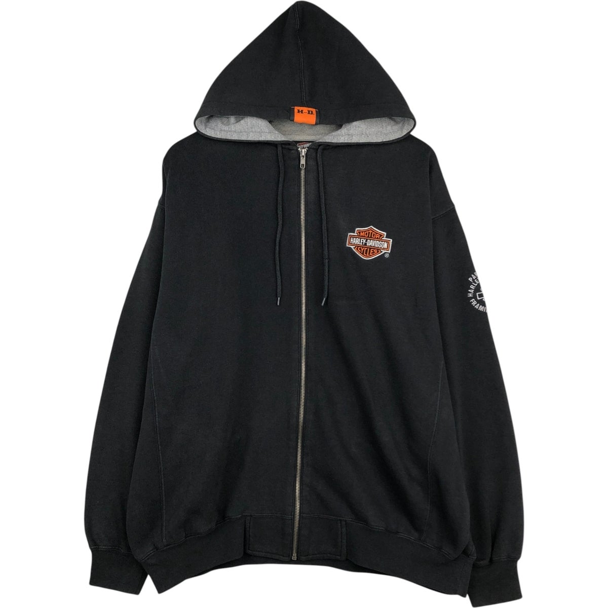 古着 ハーレーダビッドソン Harley-Davidson スウェットフルジップ