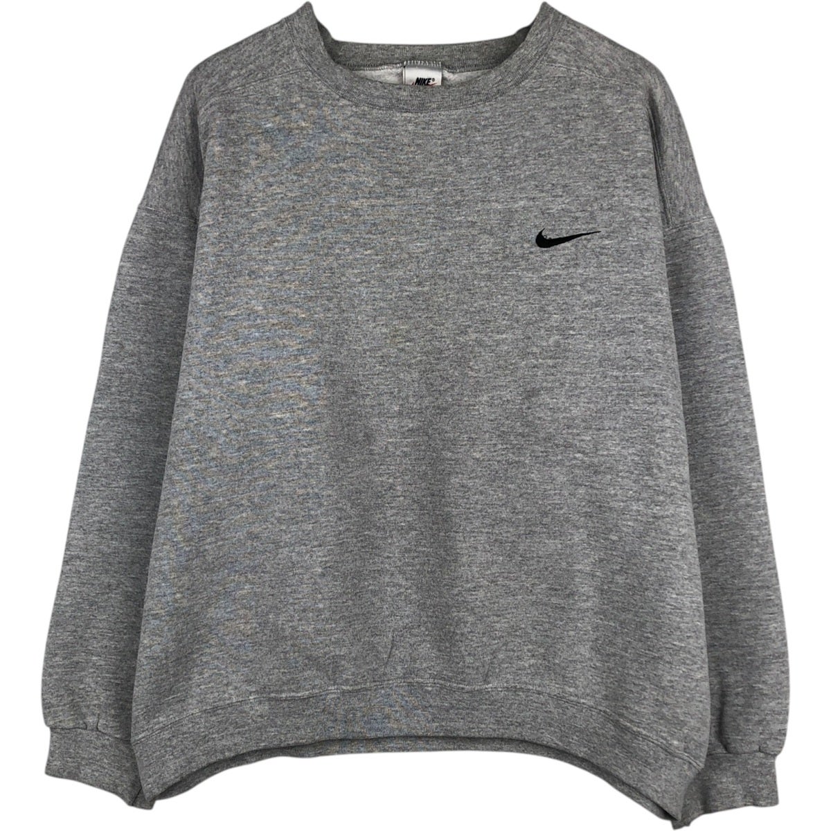 古着 90年代 ナイキ NIKE ワンポイントロゴスウェットシャツ