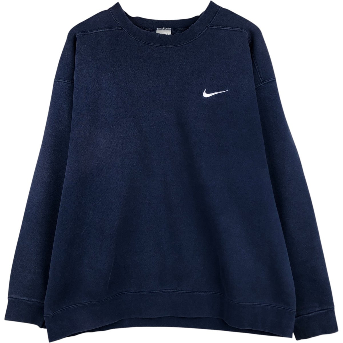 古着 90年代 ナイキ NIKE ワンポイントロゴスウェットシャツ