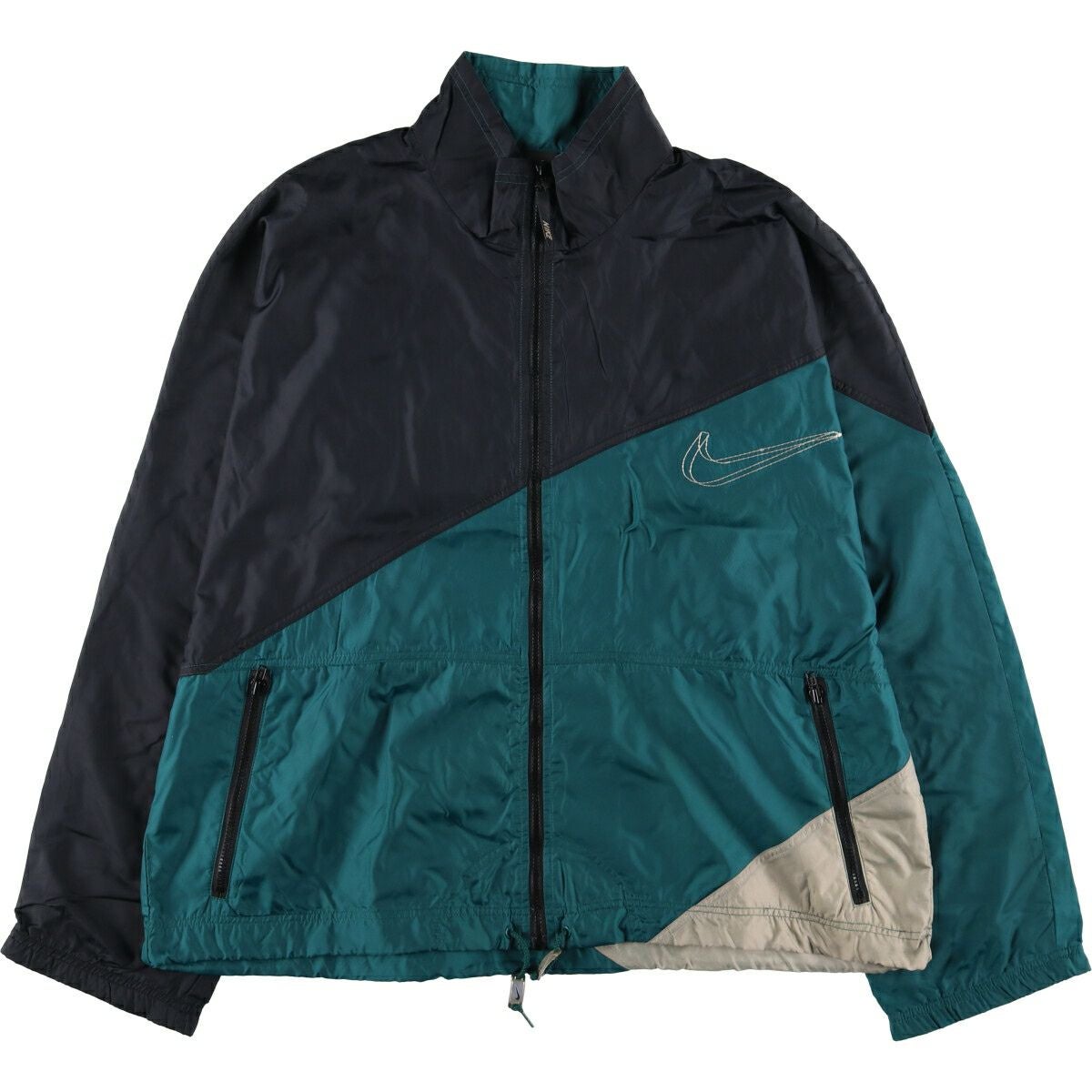 古着 90年代 ナイキ NIKE ナイロンジャケット メンズM相当