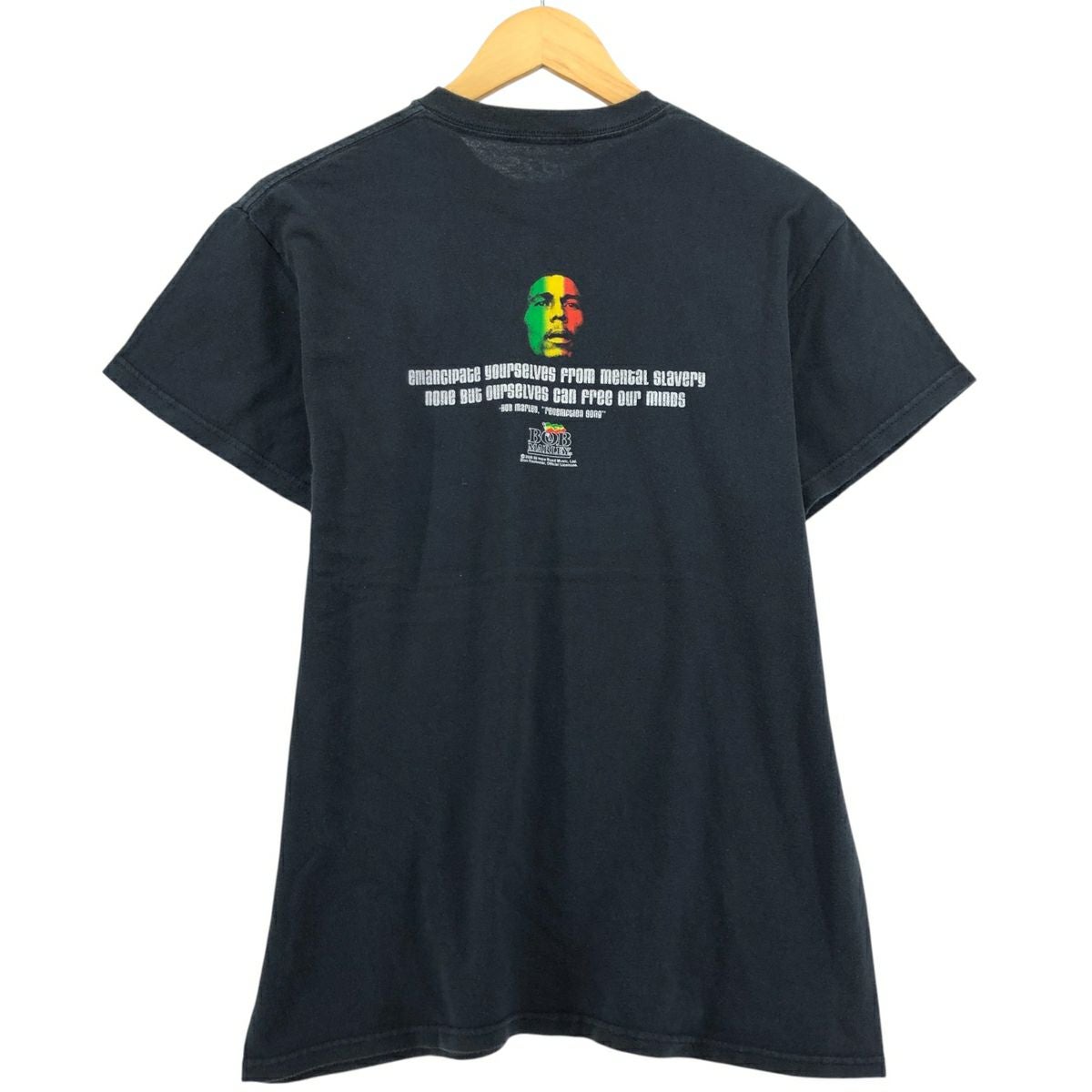 ビンテージ　Tシャツ　ボブマーリー？ 古着 00年代 BOB MARLEY ボブマーリー バンドTシャツ バンT メンズM