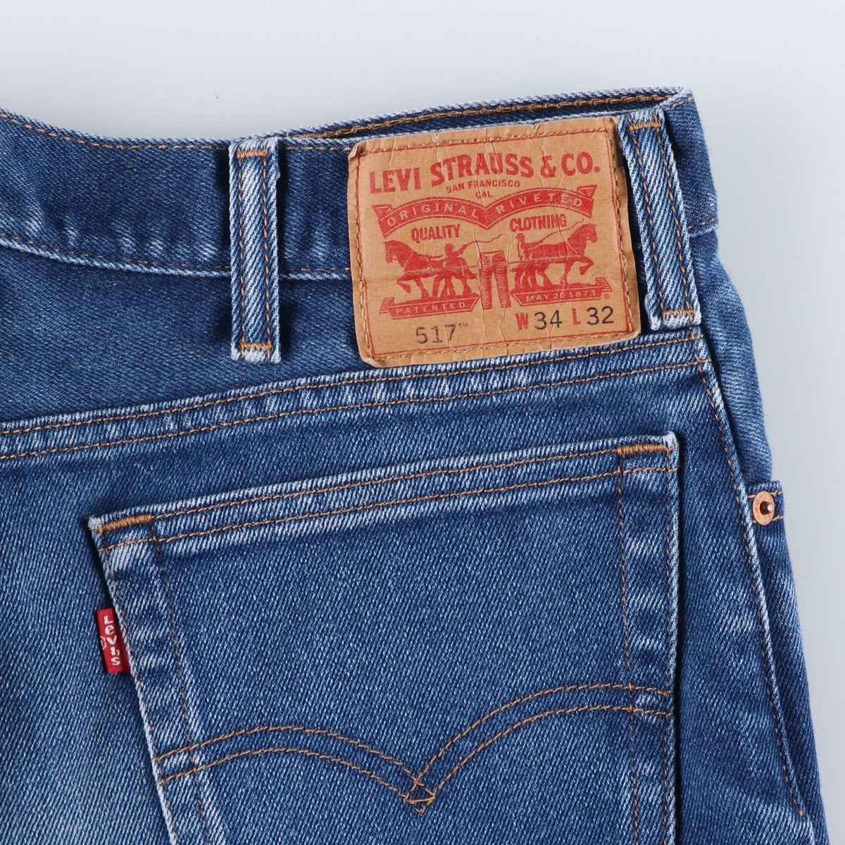 古着 リーバイス Levis 517 ブーツカットデニムパンツ メンズw34相当