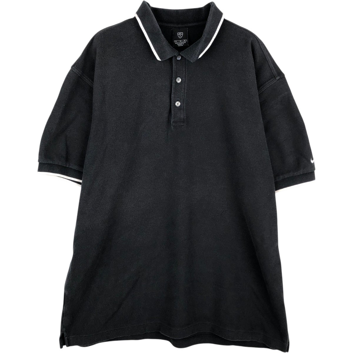 古着 ナイキ NIKE GOLF ゴルフ 半袖 ポロシャツ メンズXL相当