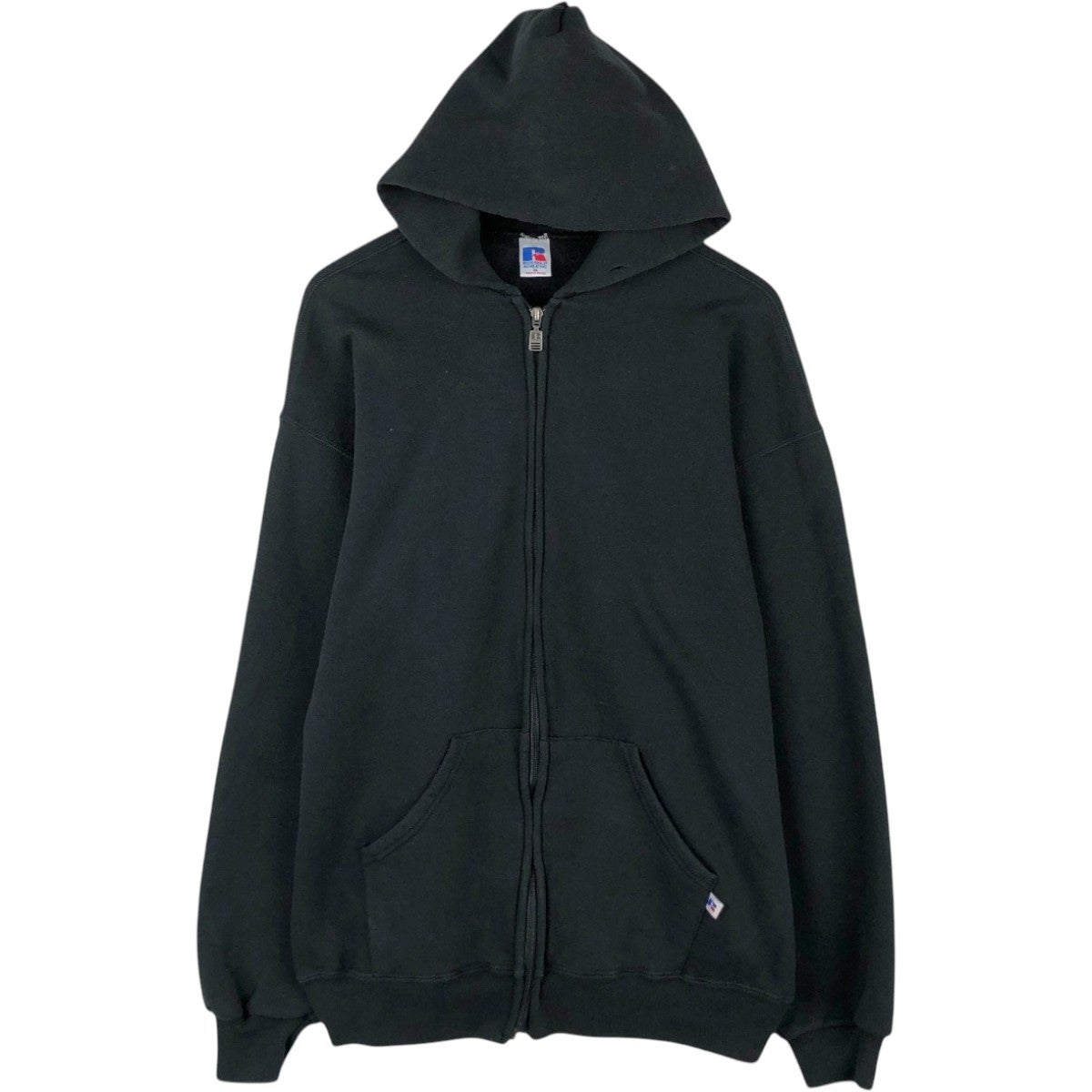 古着 90年代 ラッセル Russell ATHLETIC スウェットフルジップパーカー