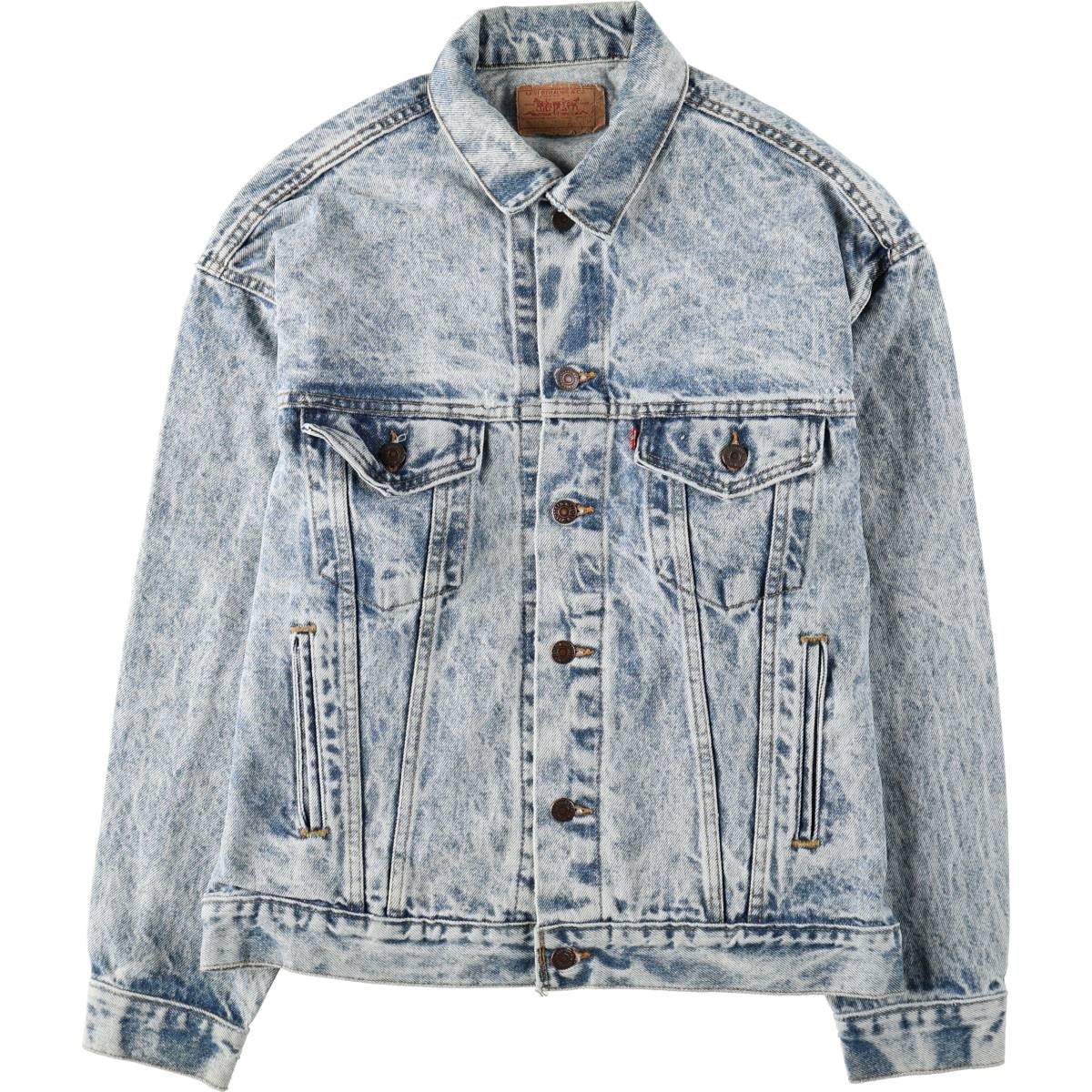 古着 90年代 リーバイス Levis 70417-0819 ケミカルウォッシュ デニム