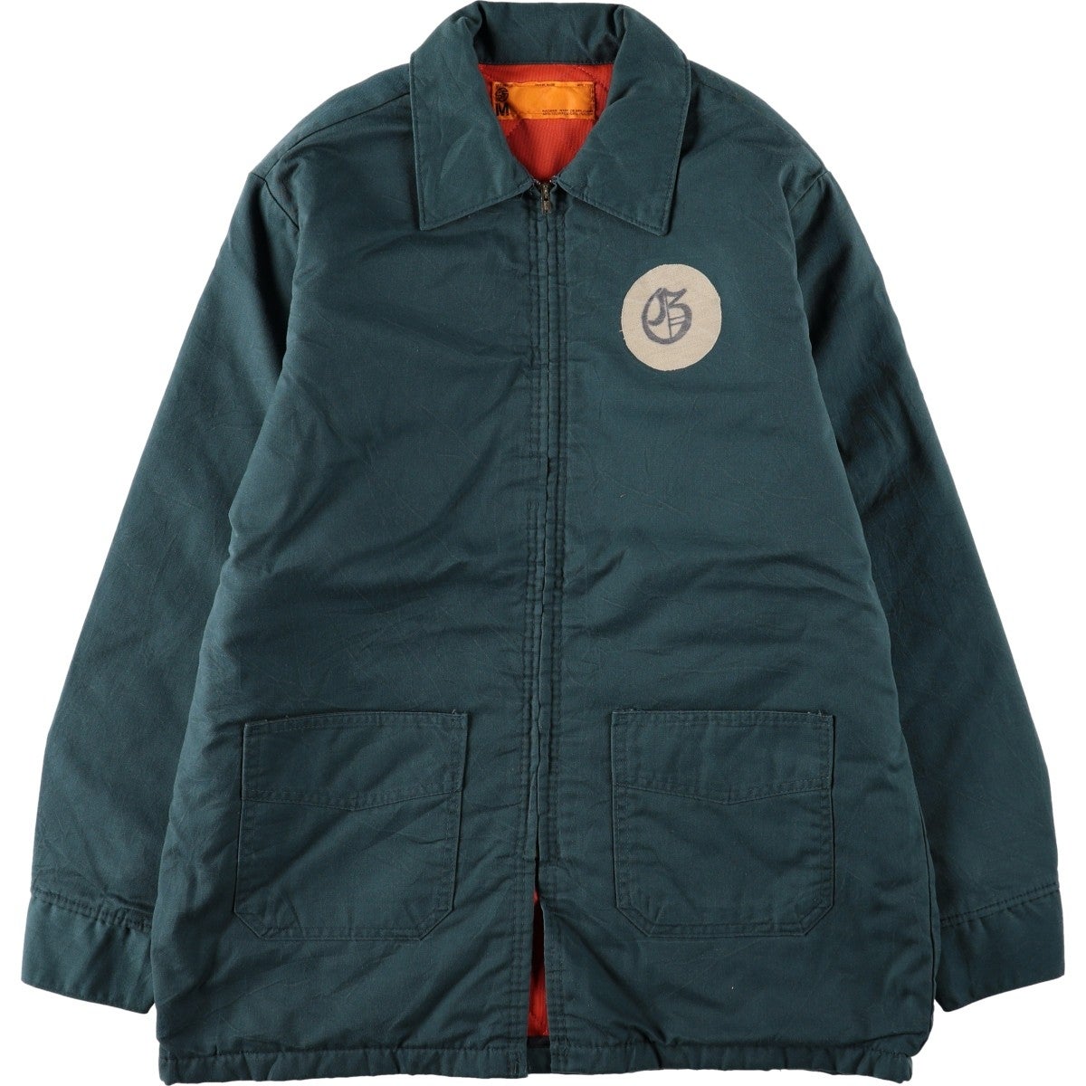 古着 ～80年代 M.Setlow&Son Inc. 中綿入り ワークジャケット メンズM