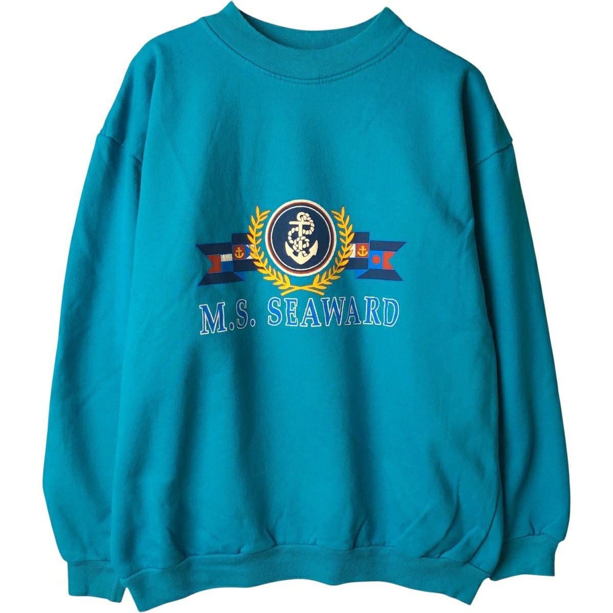 古着 90年代 The cotton exchange カレッジスウェットシャツ