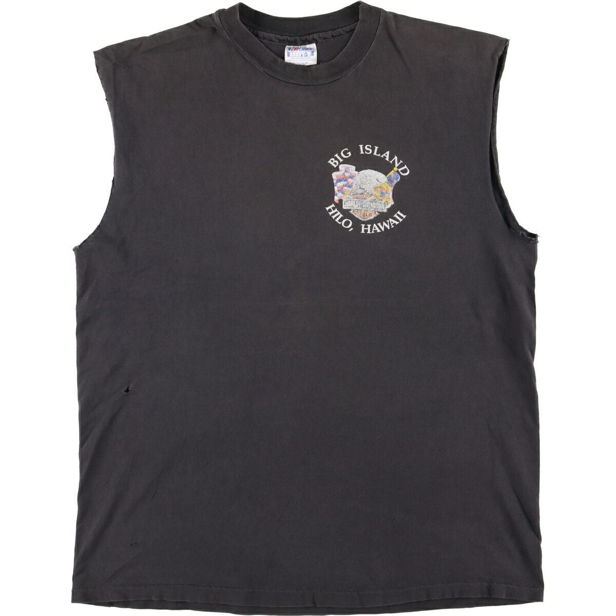 古着 90年代 ヘインズ Hanes BEEFY-T 青タグ Harley-Davidson ハーレー