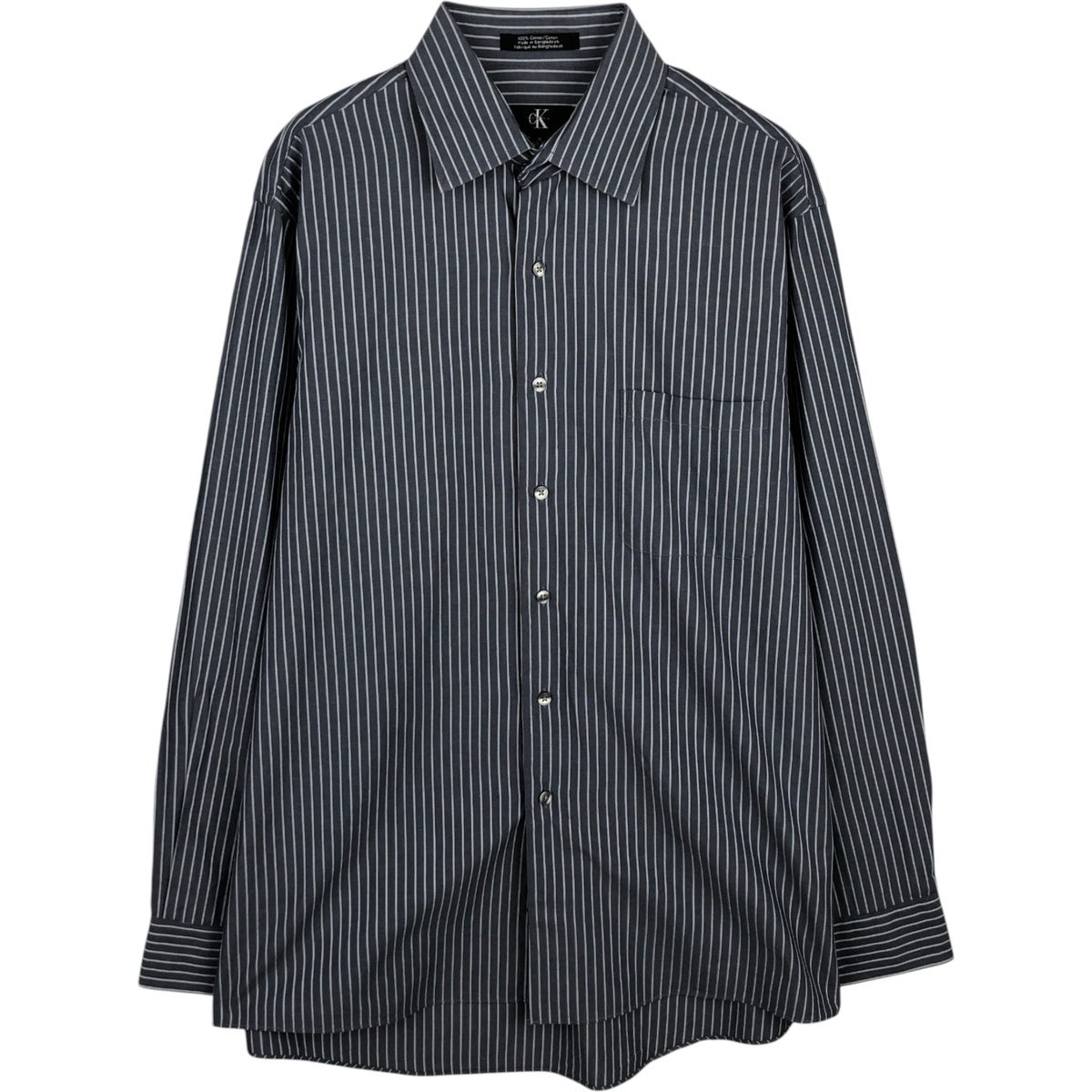 古着 カルバンクライン Calvin klein コットンニットハーフジップ