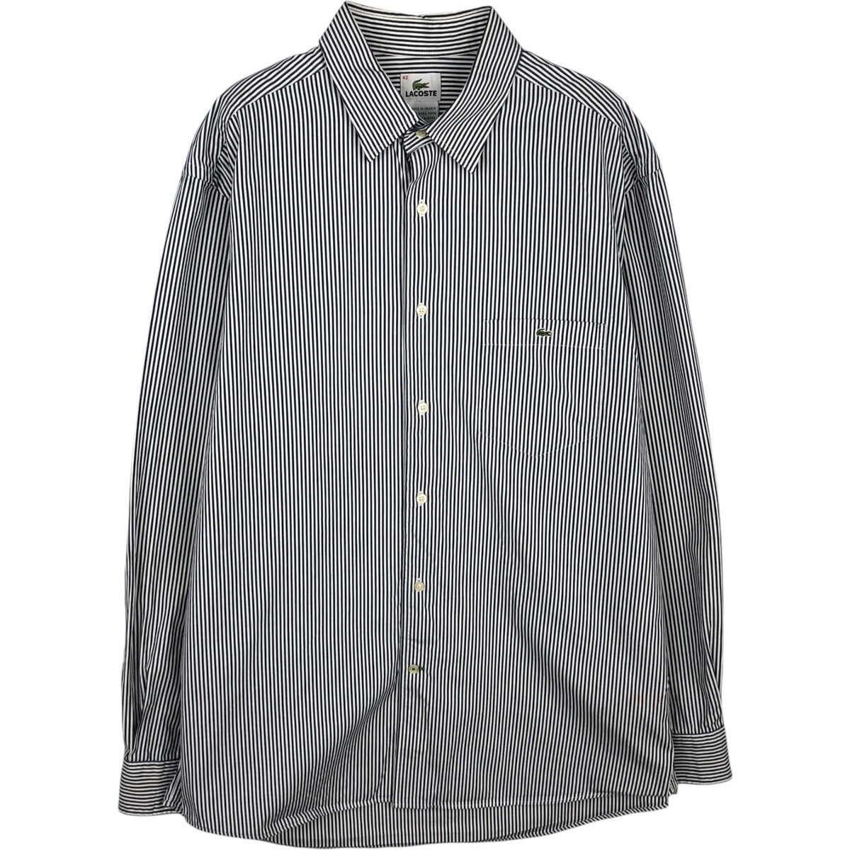 古着 70年代 ラコステ LACOSTE CHEMISE フレンチラコステ 長袖