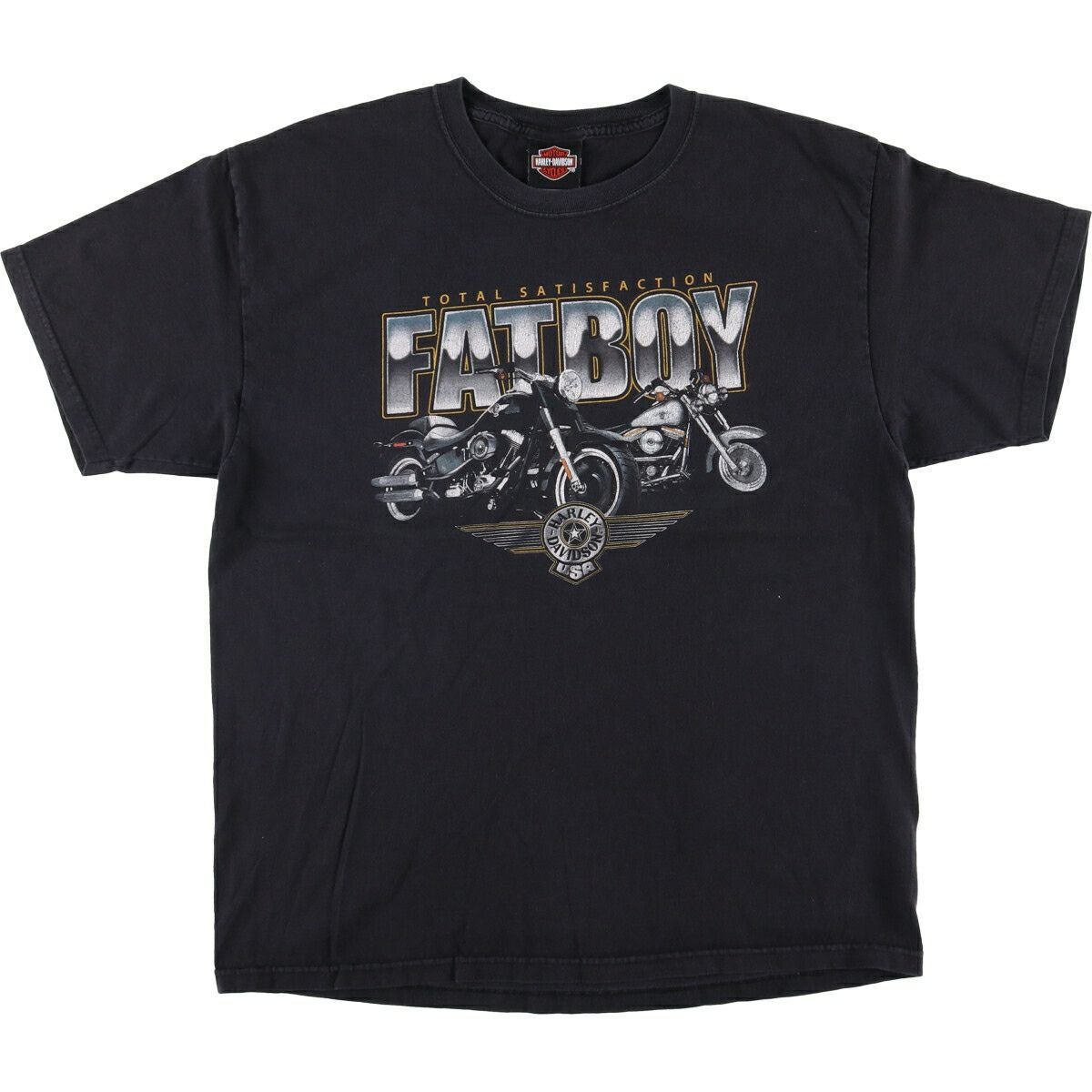 古着 ハーレーダビッドソン Harley-Davidson 鷲柄 イーグル柄 モーター
