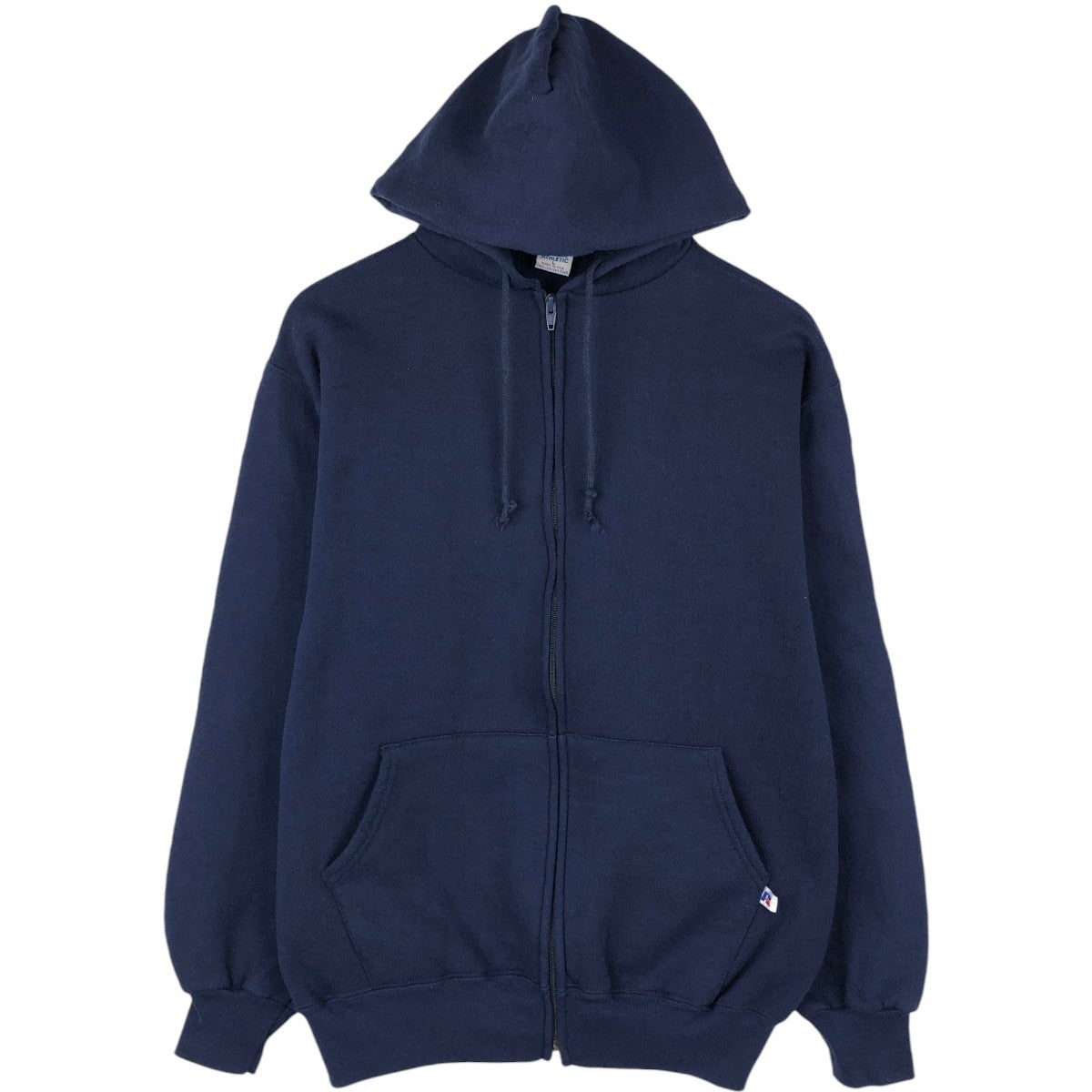 古着 90年代 ラッセル Russell ATHLETIC スウェットフルジップパーカー