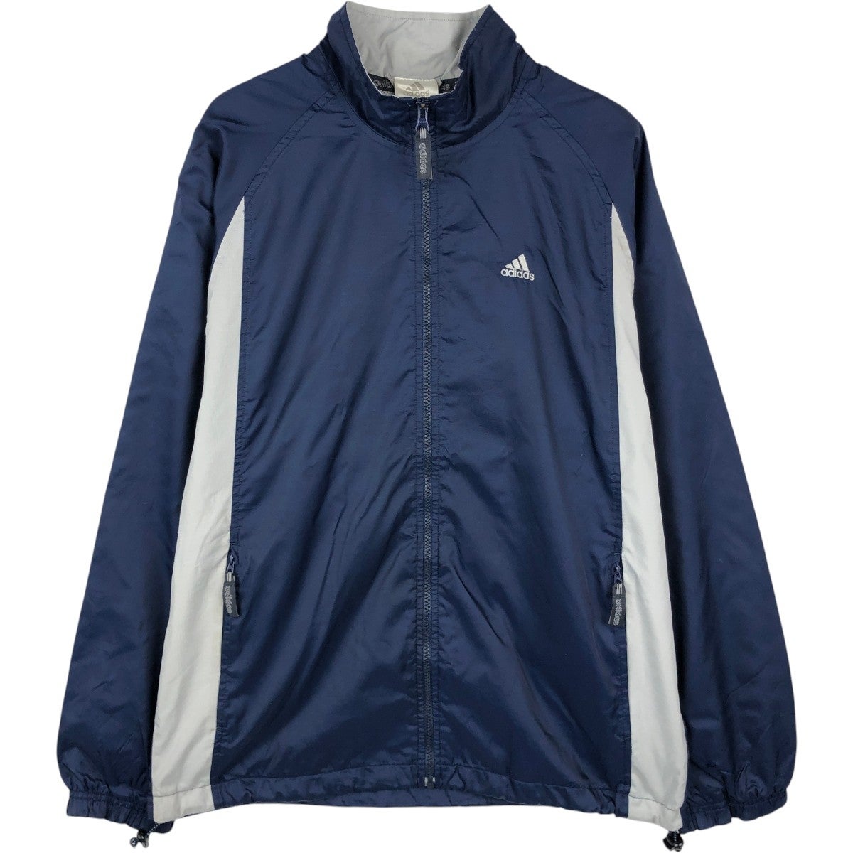 古着 00年代 アディダス adidas ツートン ナイロンジャケット メンズXL