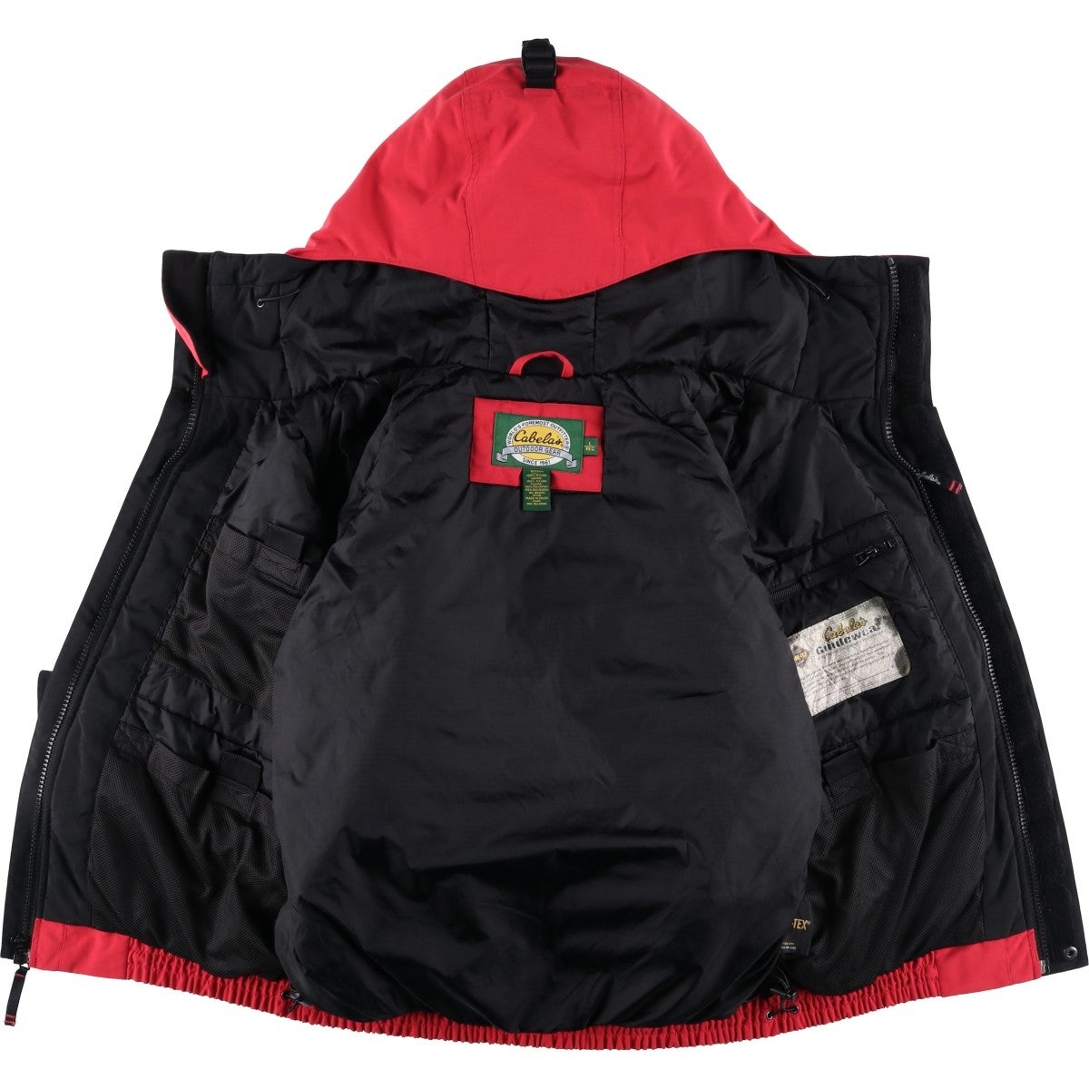 古着 90年代 カベラス Cabelas 中綿パーカー パファージャケット メンズL相当 ヴィンテージ/eaa619486 古着 90年代 カベラス Cabelas 中綿パーカー パファージャケット