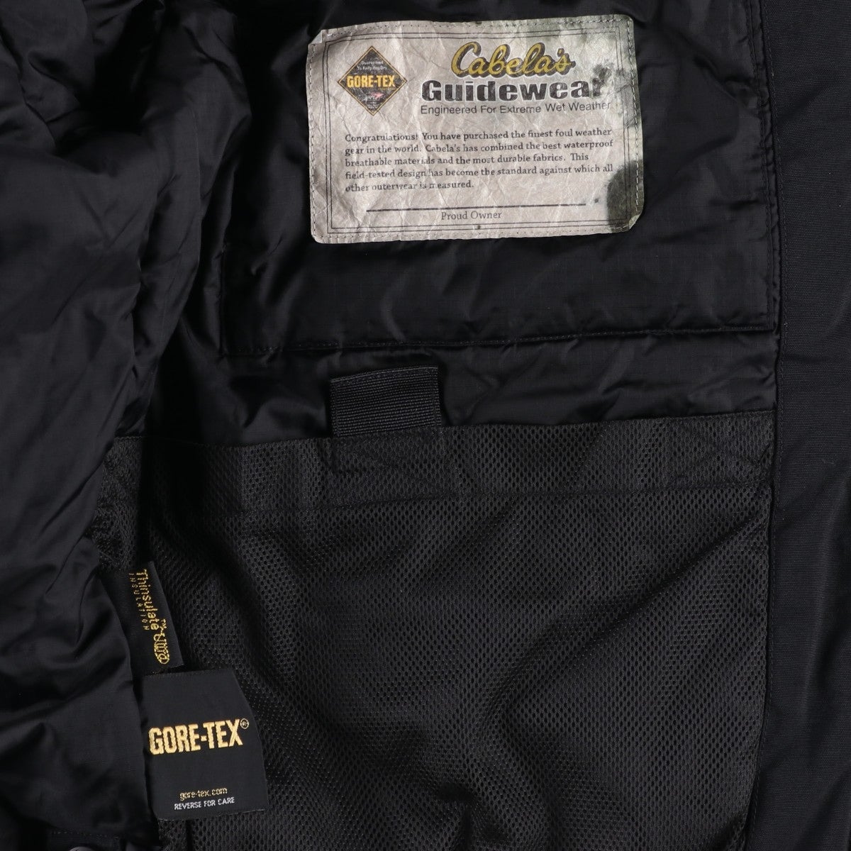 古着 90年代 カベラス Cabelas 中綿パーカー パファージャケット